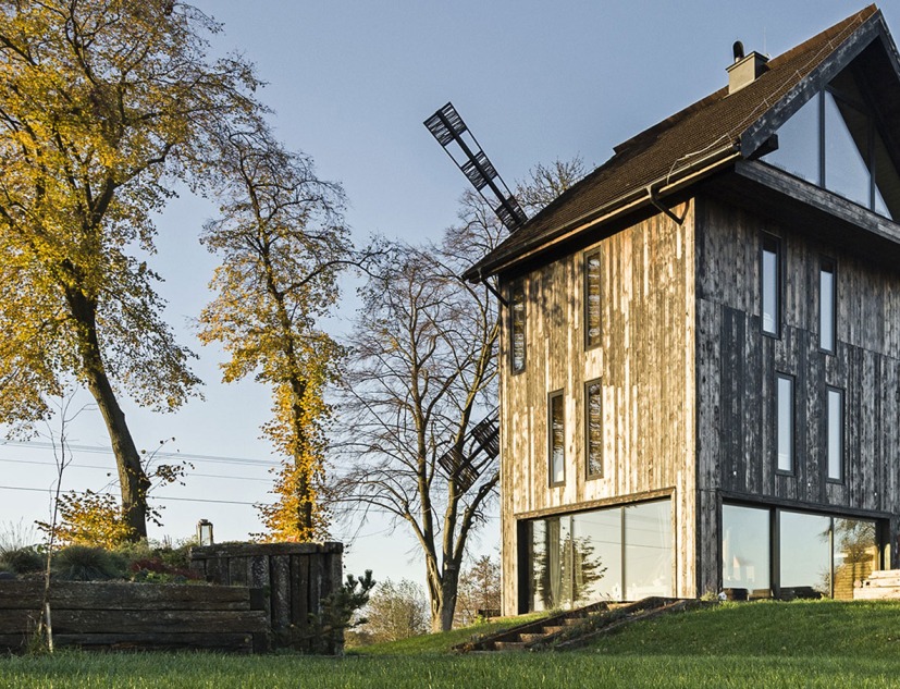 Windmill house by o4 architekci. Photograph by Rafał Chojnacki Fotografia Architektury