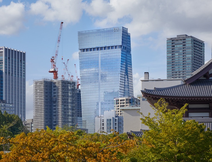 Toranomon Hills Station Tower by OMA/Shohei Shigematsu. Photograph by Tomoyuki Kusunose