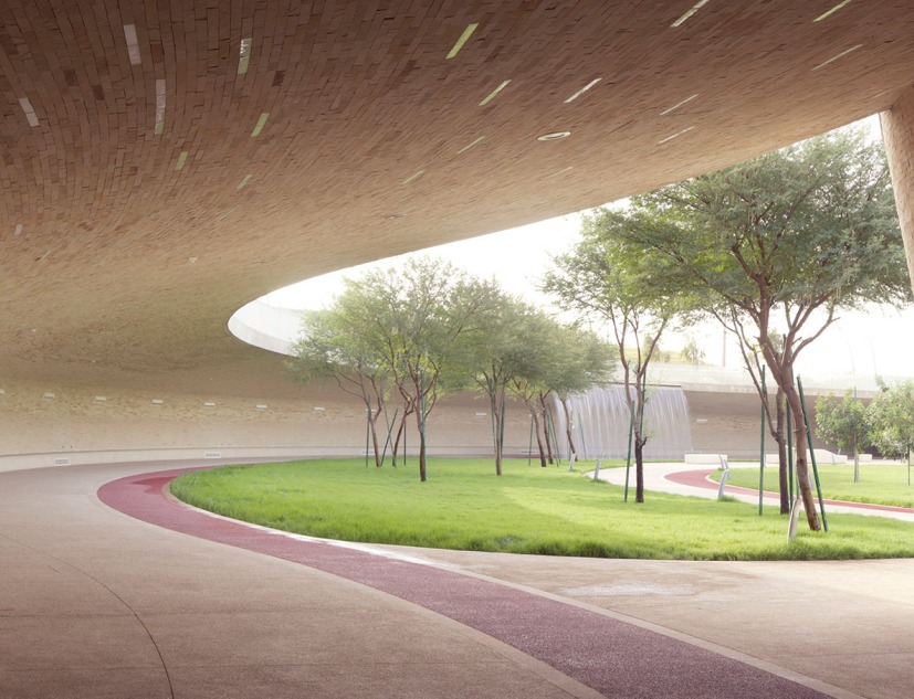 Oxygen Park, Education City by AECOM. Photograph © Markus Elblaus