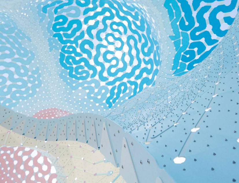 Pillars of Dreams by Marc Fornes / Theverymany. Photograph by NAARO