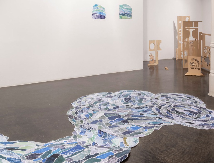 The memory of water. Curator, Susanna V. Temkin. Artists, Génesis Báez, Raúl Díaz Reyes, Frances Gallardo, Lina Puerta and Evelyn Rydz. Image courtesy of Ponce + Robles