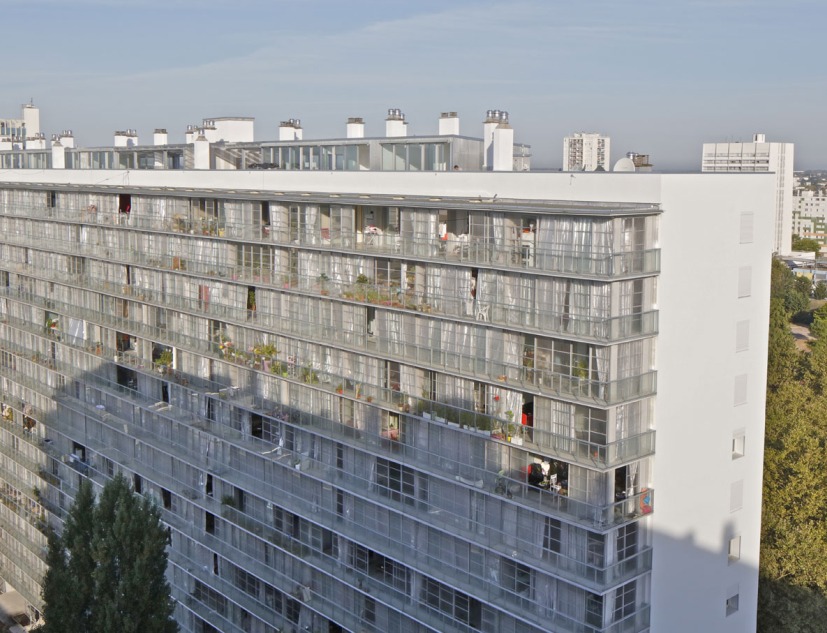 Premio EU Mies 2019. Transformación de 530 viviendas por Lacaton & Vassal, Frédéric Druot y Christophe Hutin, Arquitectos. Fotografía © Philippe Ruault.