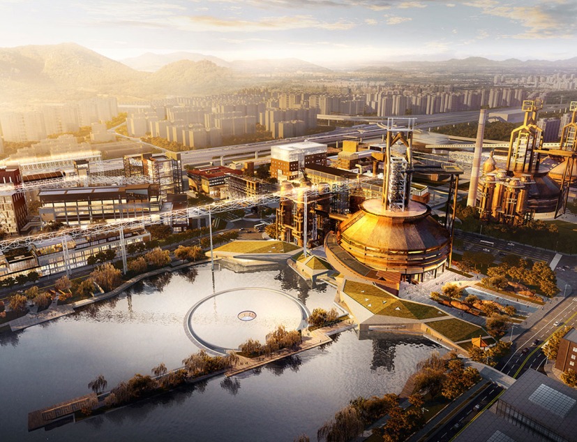 The Museum of Regeneration of Shougang No. 3 Blast Furnace by CCTN Design. Courtesy of CCTN Design 