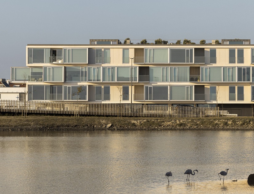 ORIZZONT Building by Rvdm Arquitectos. Photograph by Ivo Tavares Studio