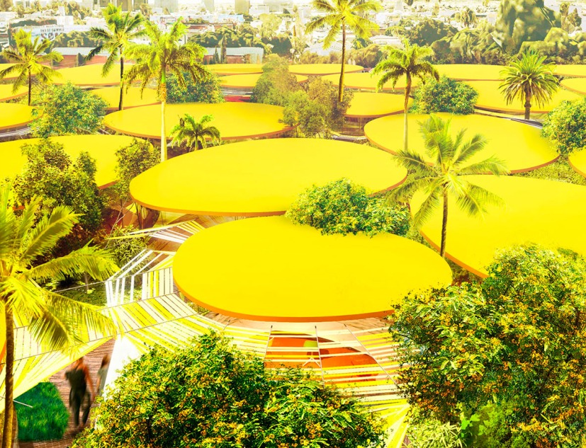 Rendering. Second Home Hollywood campus by SelgasCano. Image Courtesy Second Home Rendering. Second Home Hollywood campus by SelgasCano. Image Courtesy Second Home