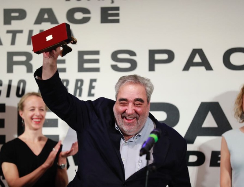 Eduardo Souto de Moura, Golden Lion. Image courtesy of of the Venice Biennale Eduardo Souto de Moura, Golden Lion. Image courtesy of of the Venice Biennale