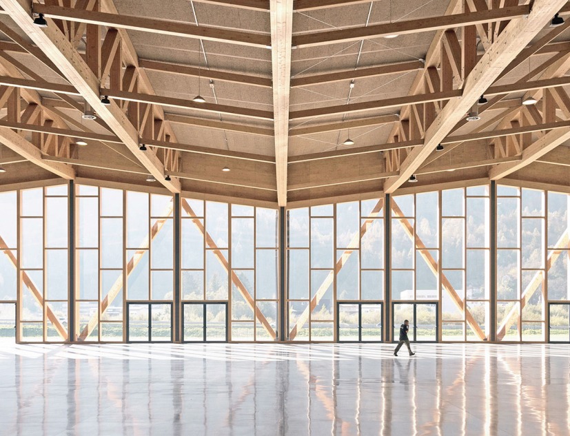 Congress and Exhibition Center by Studio Botter, Studio Bressan. Photograph by Simone Bossi