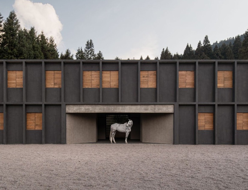 Piedra Grande Equestrian Clubhouse by Studio rc. Photograph by Cesar Belio