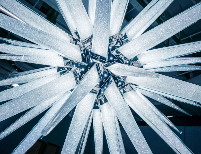 Estrella Swarovski para el Rockefeller Center por Daniel Libeskind. Imagen cortesía de Swarovski.