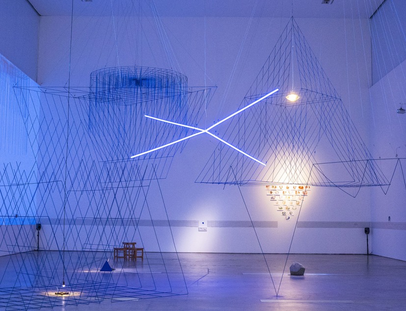 ‘i see Earth’ building and ground 1991-2021 by Tom dePaor, installation. Photograph by Patrick Bramley, courtesy of VISUAL, Carlow