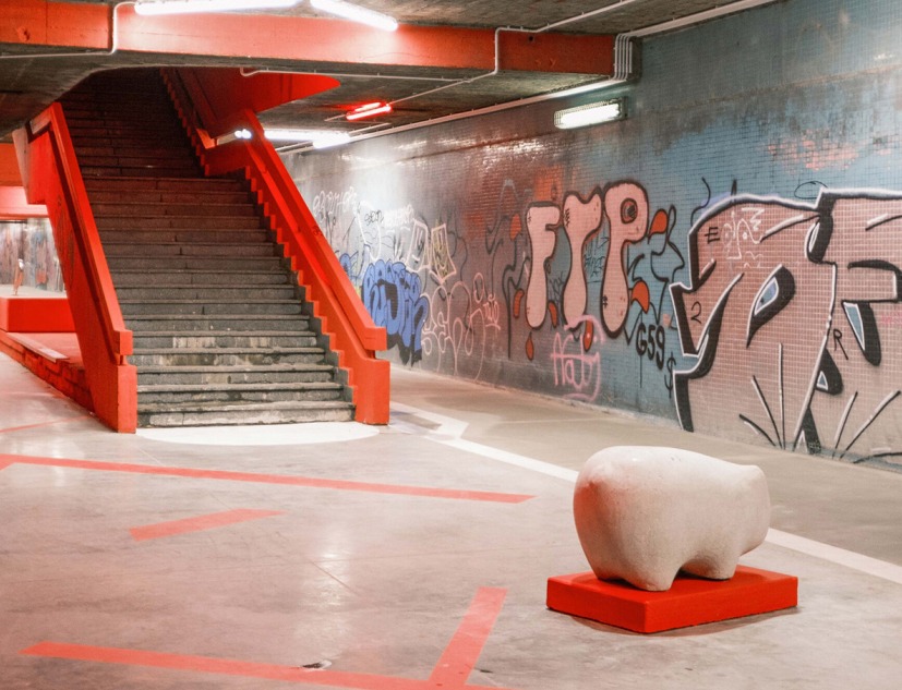 Vltavská Underground by U / U studio. Photograph by Jiří Kotal