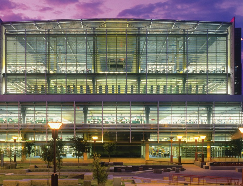 Burton Barr Phoenix Central Library by Will Bruder Architects and DWL Architects. Photography by Bill Tillerman