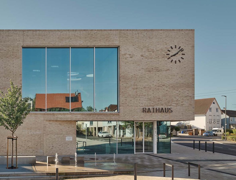 New Baltmannsweiler Town Hall Building by Zoll Architekten. Photograph by Zooey Braun