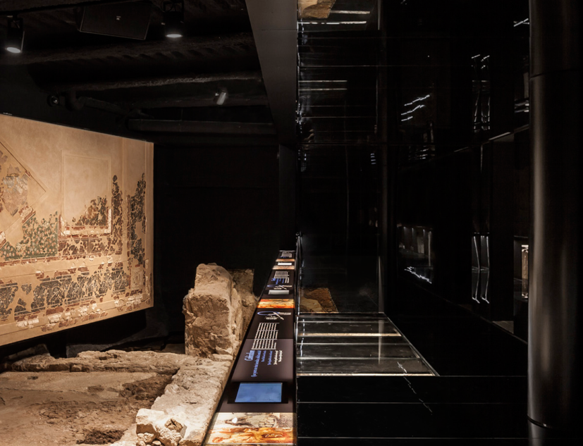 Suitability of the Domus Avinyó site by Vora Arquitectura. Photography © Adrià Goula