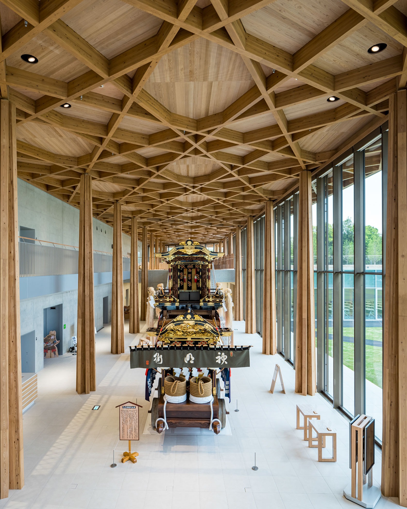 Toyota City Museum by Shigeru Ban. Photograph by Hiroyuki Hirai Toyota City Museum by Shigeru Ban. Photograph by Hiroyuki Hirai
