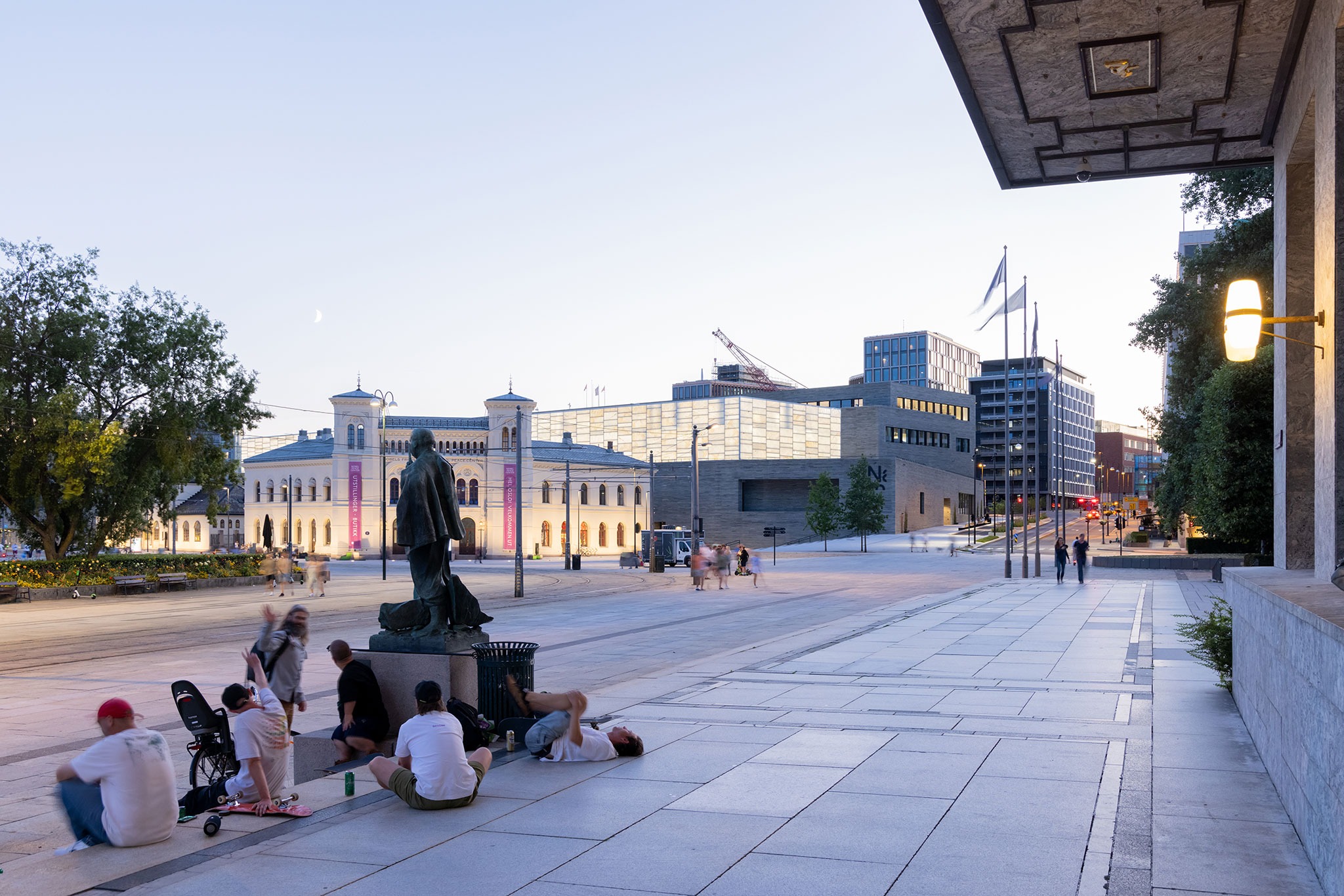 Museo nacional de arte, arquitectura y diseño de Noruega por Kleihues + Schuwerk Architects. Fotografía por Iwan Baan. Museo nacional de arte, arquitectura y diseño de Noruega por Kleihues + Schuwerk Architects. Fotografía por Iwan Baan.