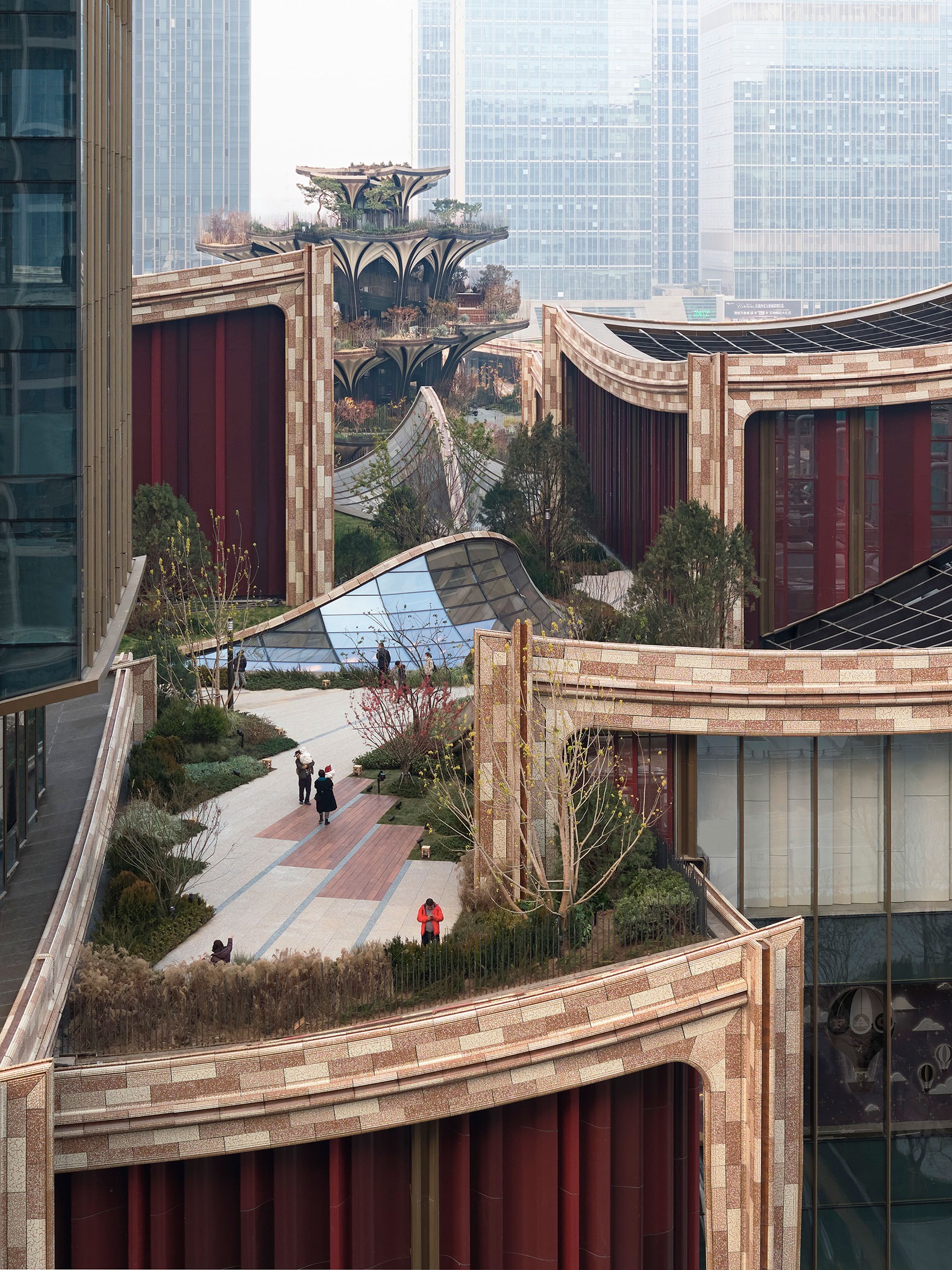 The Xi’an Culture Business District by Heatherwick studio. Photograph by Qingyan Zhu The Xi’an Culture Business District by Heatherwick studio. Photograph by Qingyan Zhu