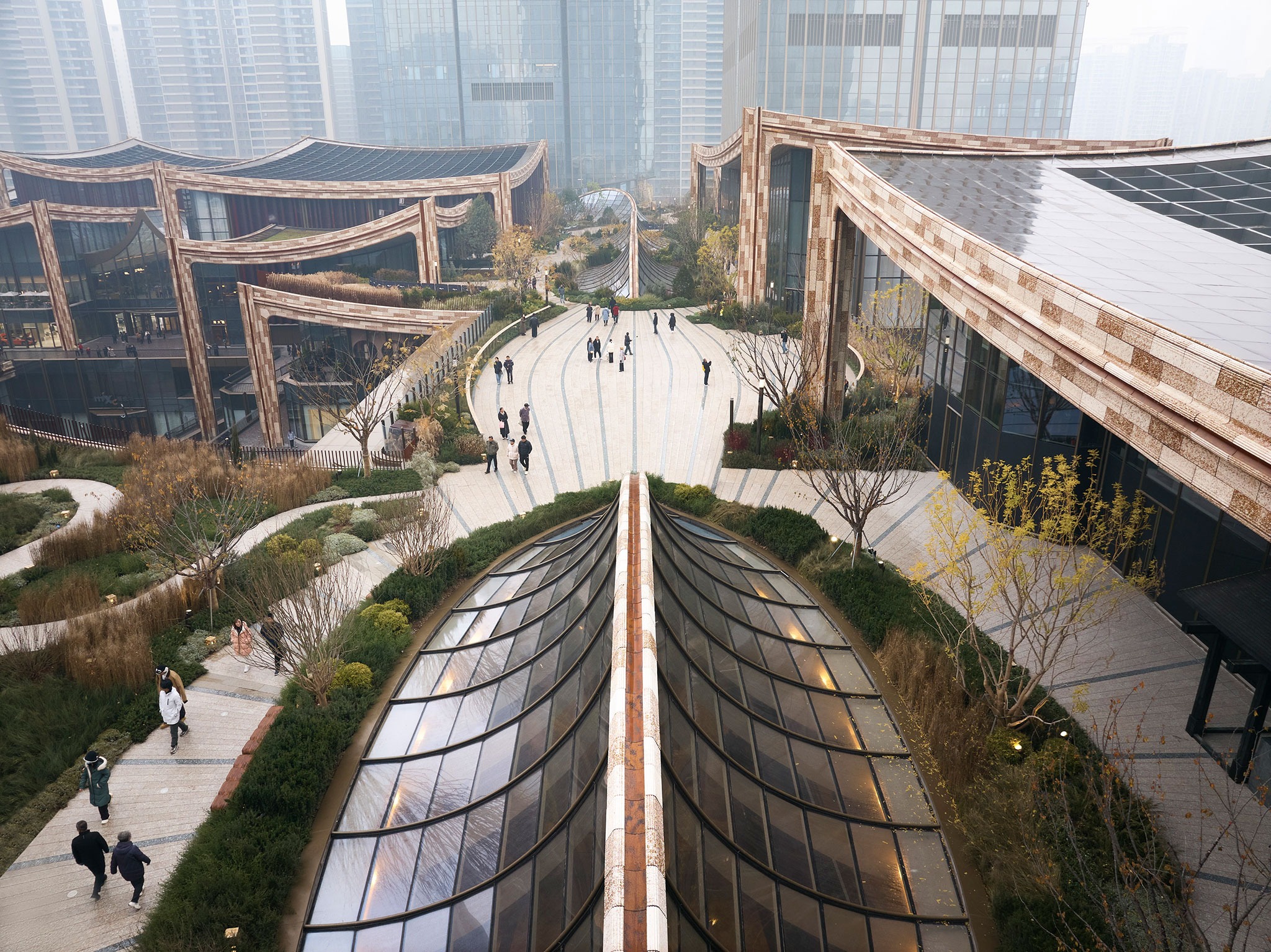 The Xi’an Culture Business District by Heatherwick studio. Photograph by Qingyan Zhu The Xi’an Culture Business District by Heatherwick studio. Photograph by Qingyan Zhu
