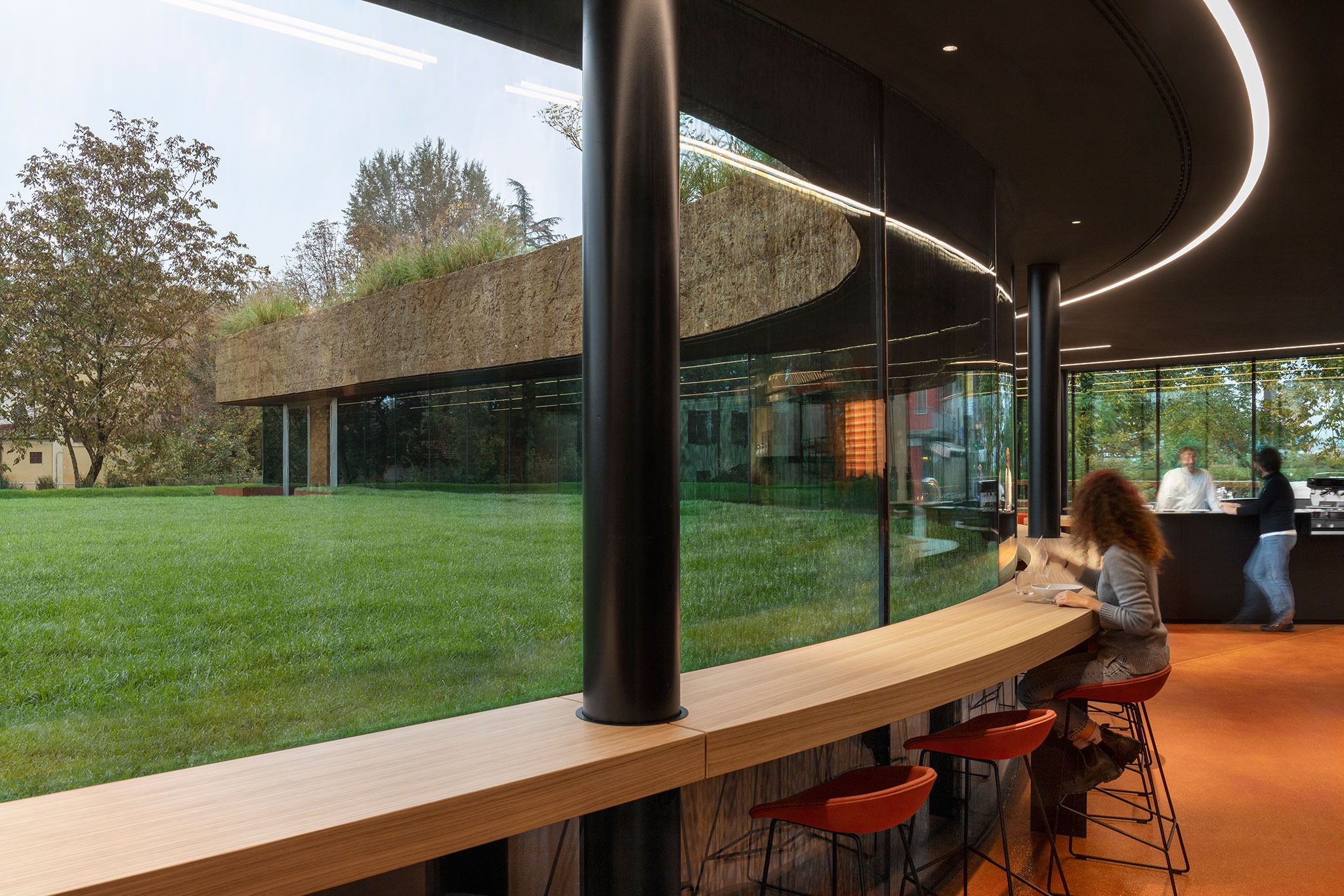 Cantina estrella Michelin por CRA. Fotografía por Melania Delle Grave, Agnese Bedini, DSL Studio. Cantina estrella Michelin por CRA. Fotografía por Melania Delle Grave, Agnese Bedini, DSL Studio.