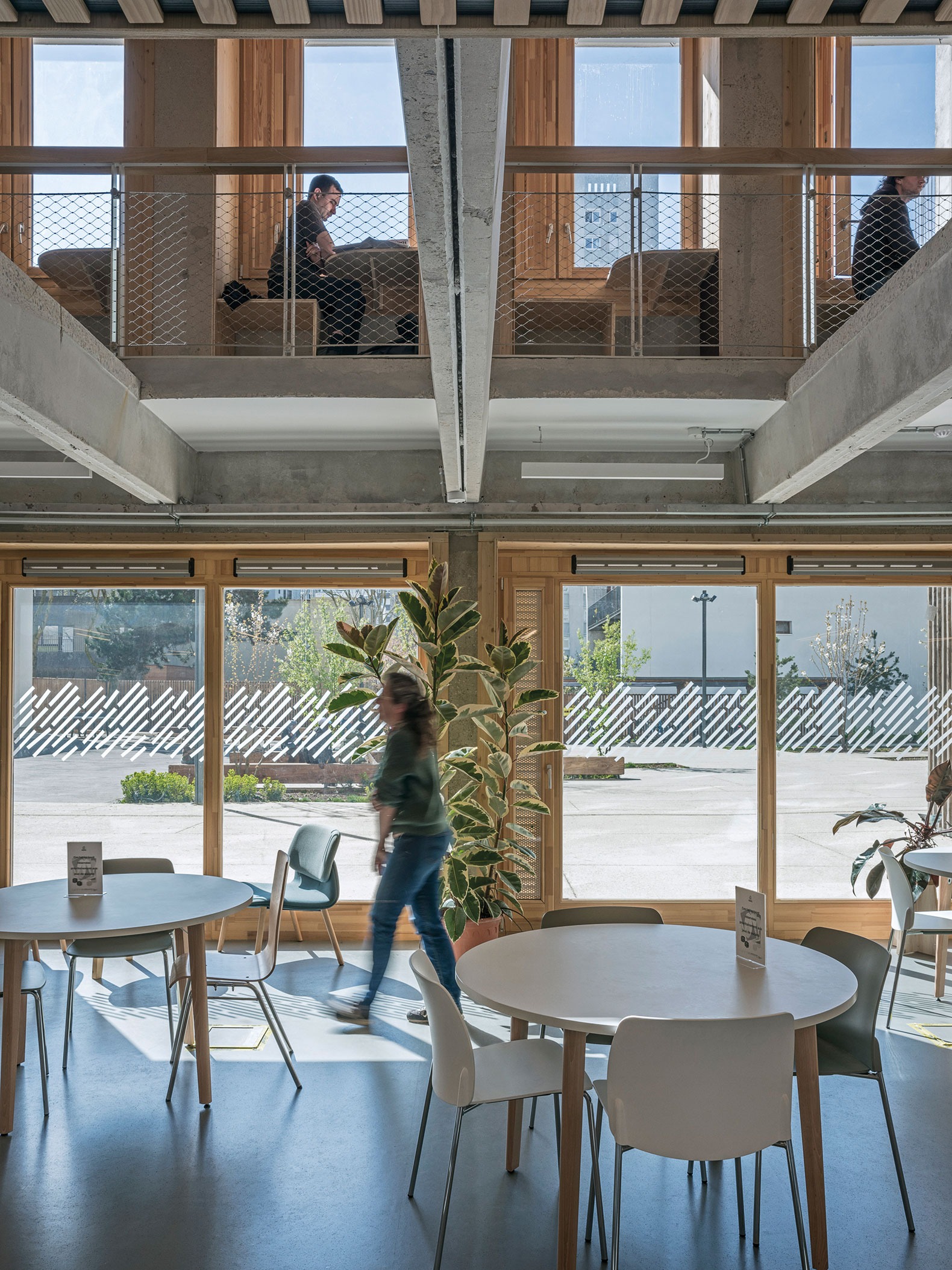 James Baldwin Media Library & Refugee House by associer. Photograph by Pierre-Yves Brunaud. James Baldwin Media Library & Refugee House by associer. Photograph by Pierre-Yves Brunaud.