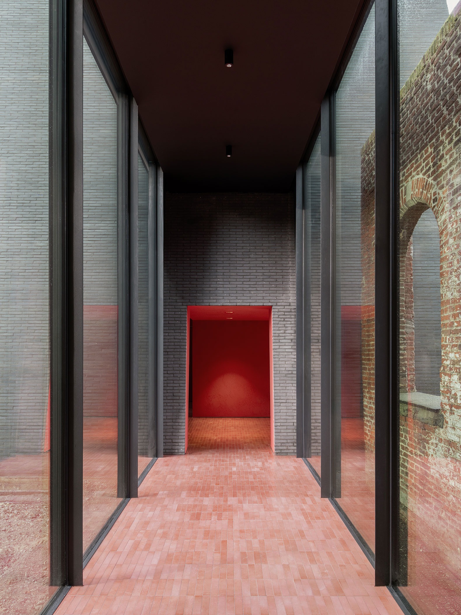 New museum of visual arts Abby Kortrijk by Barozzi Veiga + Tab Architects. Photograph by Simone Marcolin. New museum of visual arts Abby Kortrijk by Barozzi Veiga + Tab Architects. Photograph by Simone Marcolin.