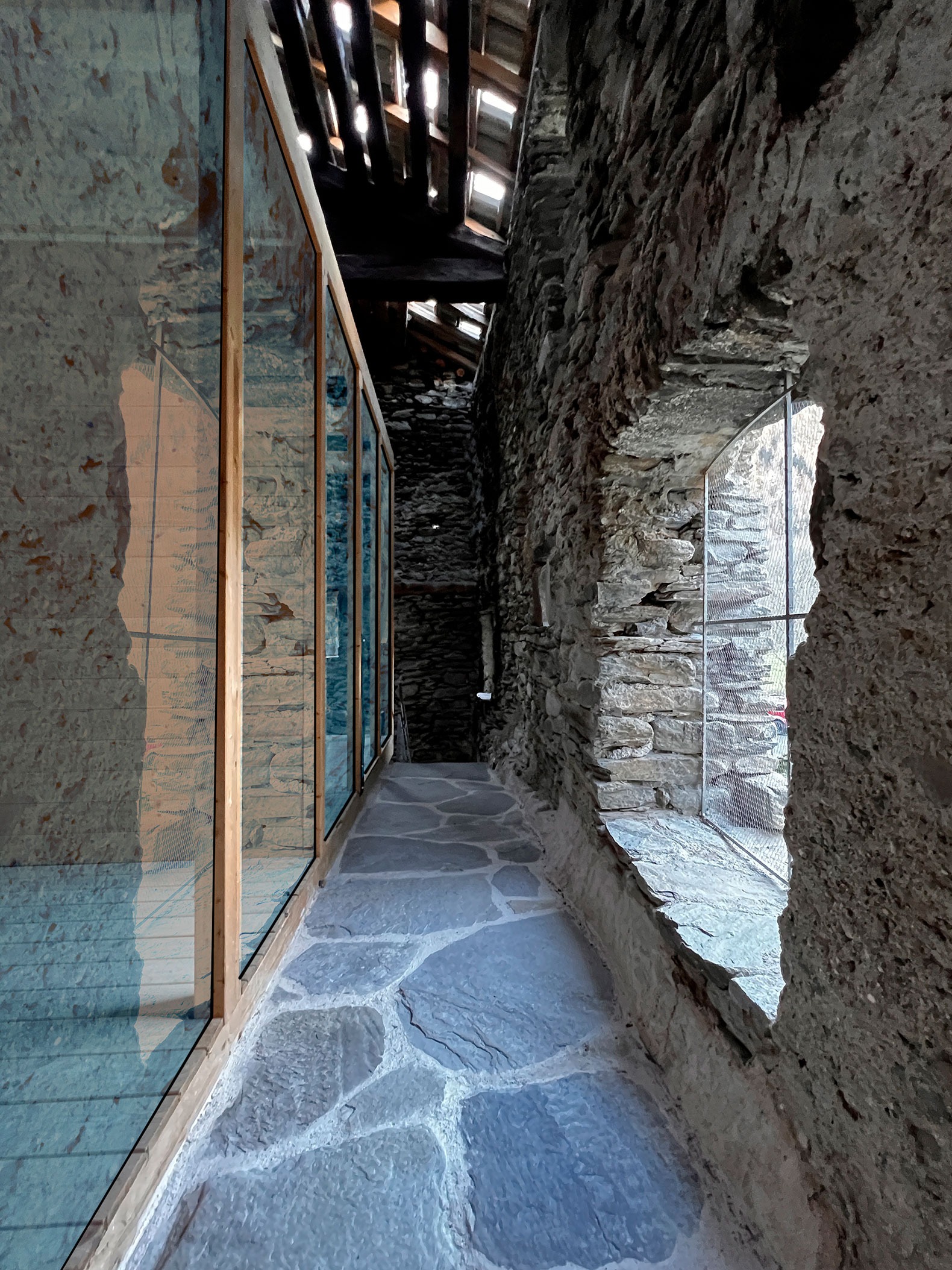 Renovation of a religious building in the village of Maddalena by Dario Castellino. Photograph by Dario Castellino. Renovation of a religious building in the village of Maddalena by Dario Castellino. Photograph by Dario Castellino.