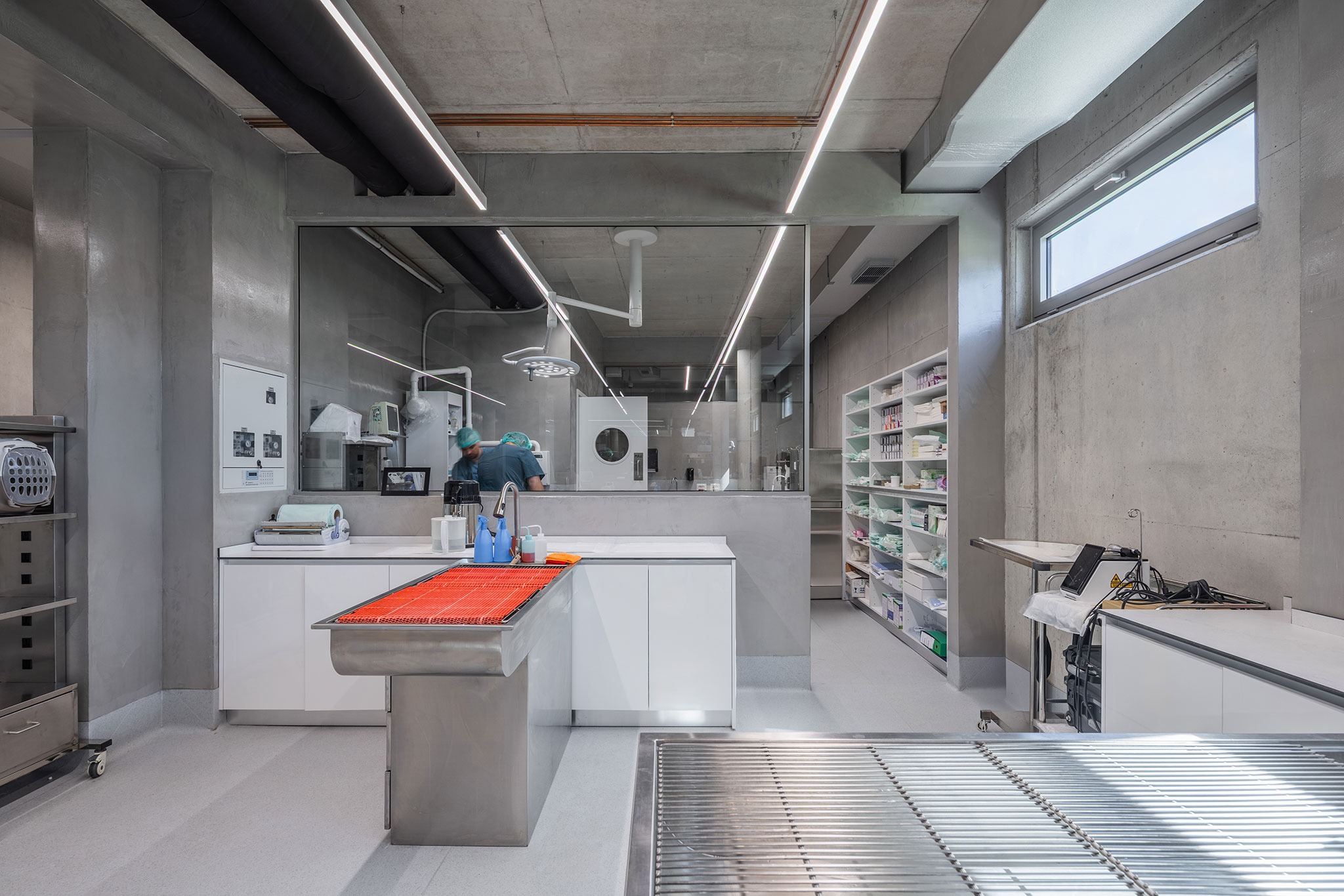 VET HOSPITAL by Davide Macullo Architects. Photograph by Leonit Ibrahimi.