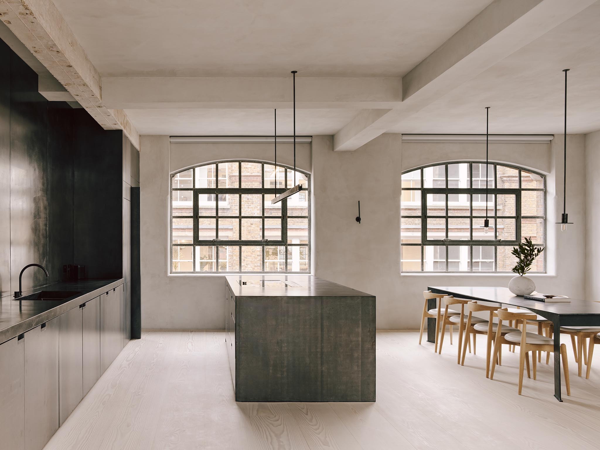 London loft apartment transformation by McLaren.Excell. Photograph by Michael Sinclair.