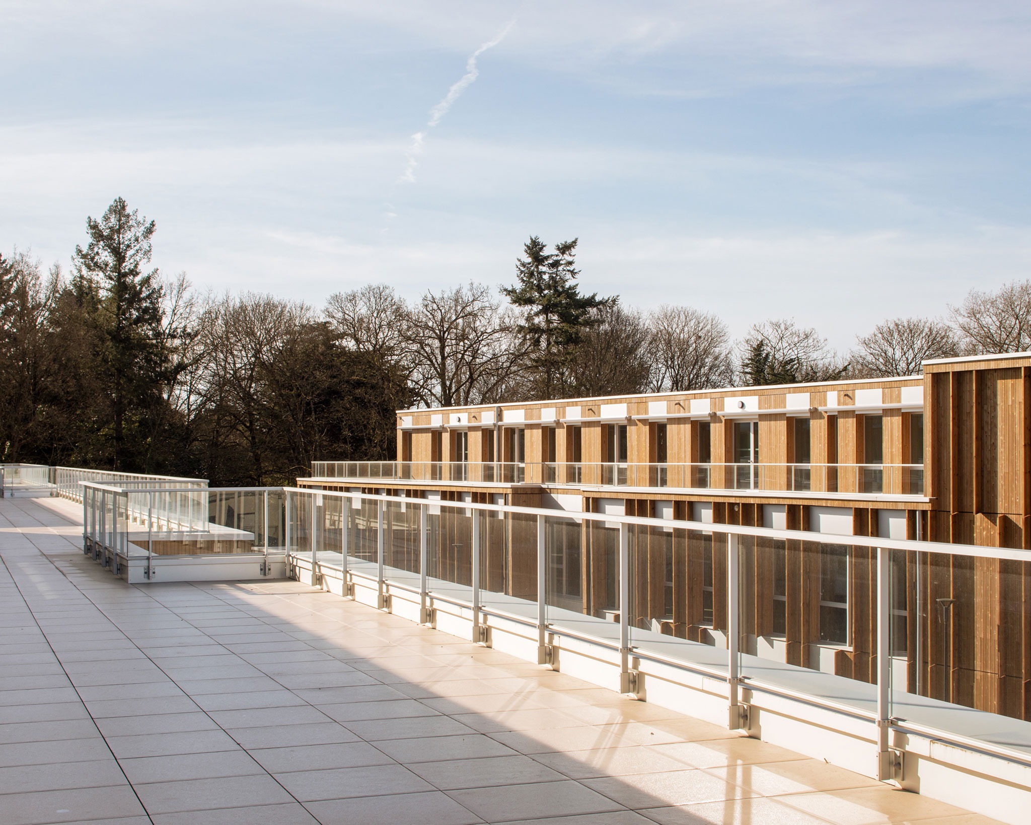 "Bois Harel" by Alta Architectes. Photograph by Gaëtan Chevrier. "Bois Harel" by Alta Architectes. Photograph by Gaëtan Chevrier.