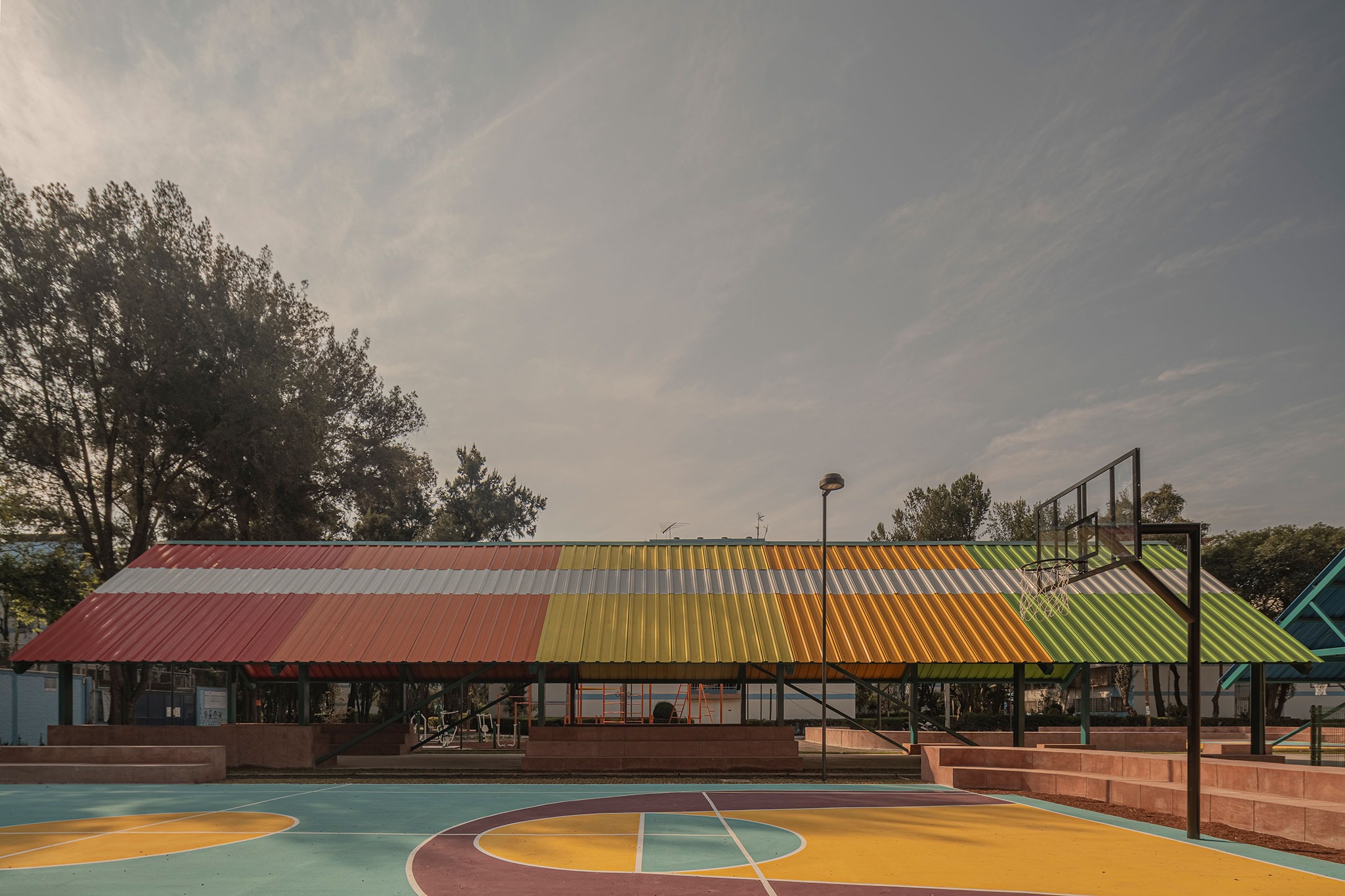 UH INFONAVIT CTM Culhuacán by AMASA Estudio. Photograph by Andres Cedillo UH INFONAVIT CTM Culhuacán by AMASA Estudio. Photograph by Andres Cedillo