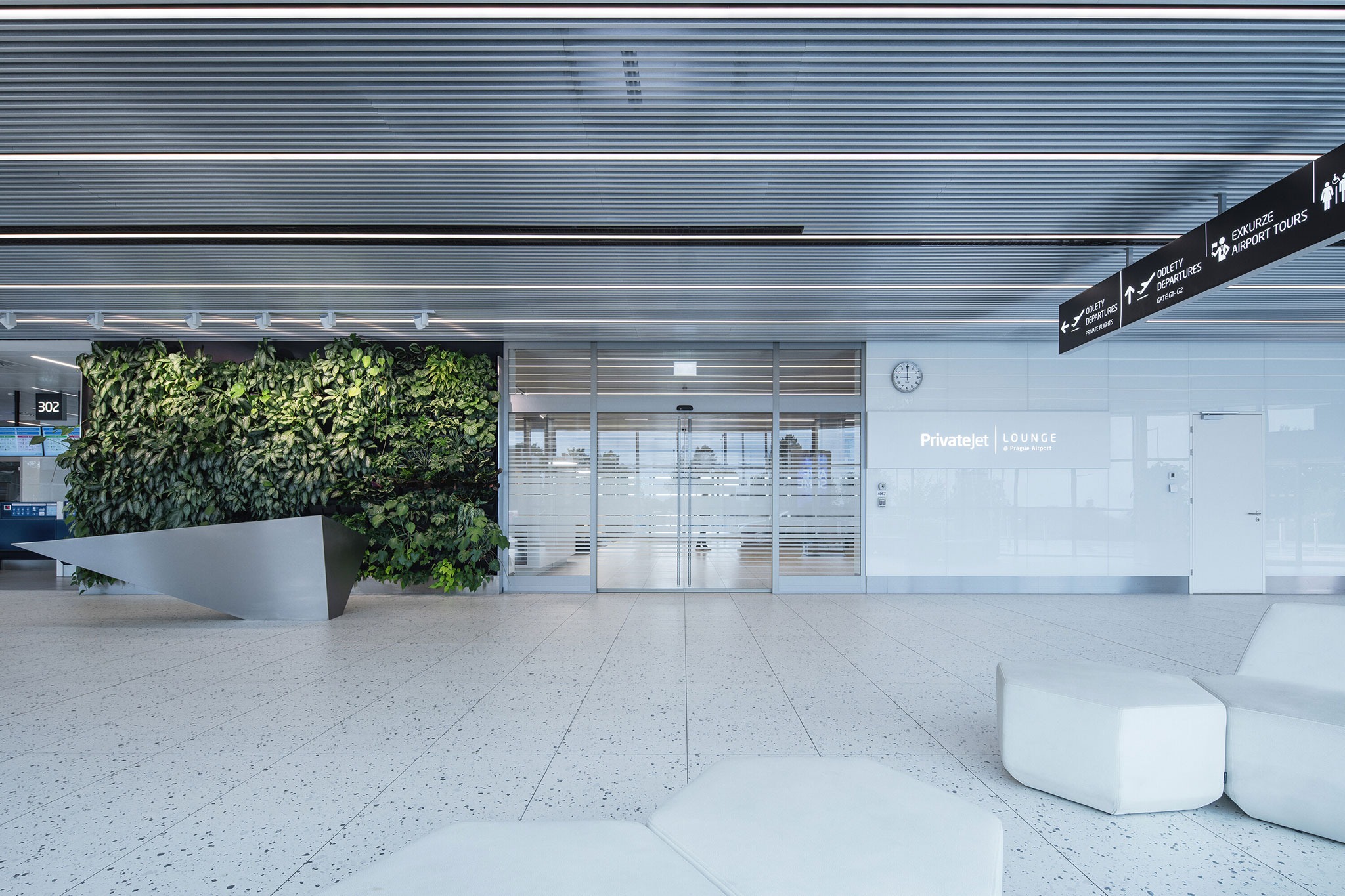 Prague Airport Terminal 3 by ra15. Photograph by Petr Polák. Prague Airport Terminal 3 by ra15. Photograph by Petr Polák.
