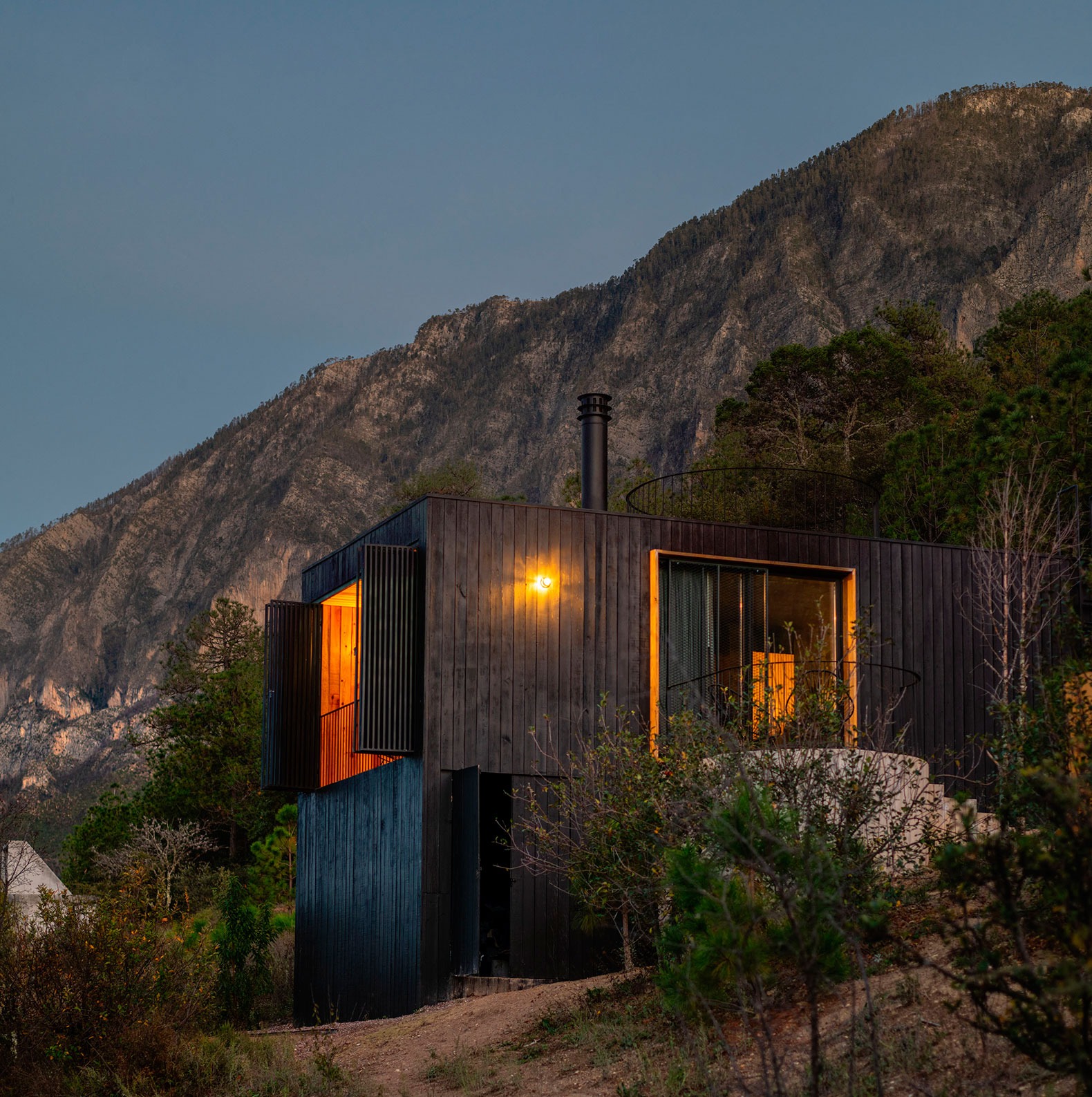 Madriguera Eco Reserve Stays by S-AR. Photograph by Recording Architecture Madriguera Eco Reserve Stays by S-AR. Photograph by Recording Architecture