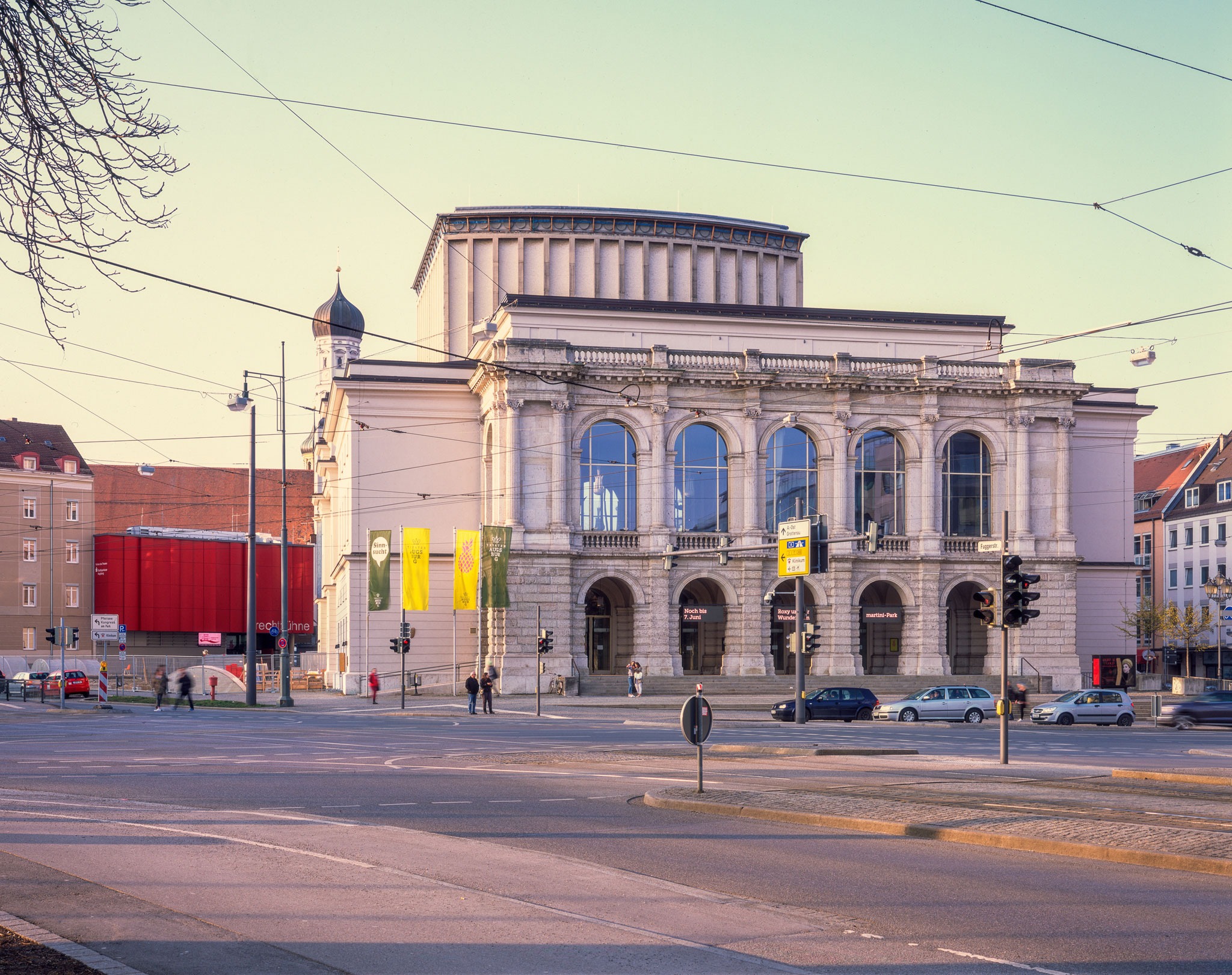 Grosses Haus before reconstruction, 2018 © Florian Waadt and Nikolas Hagele / City of Augsburg