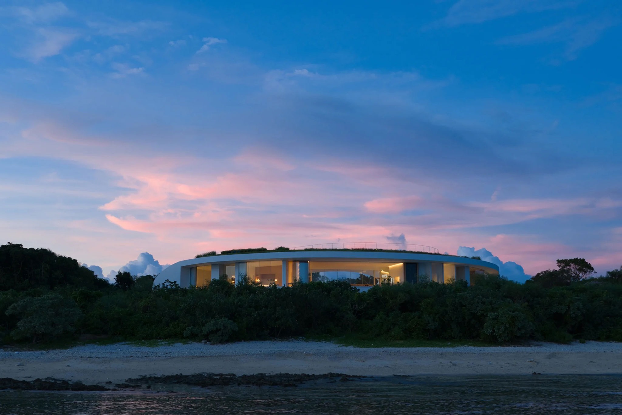 Blend in with the landscape. Earth by Sou Fujimoto | METALOCUS