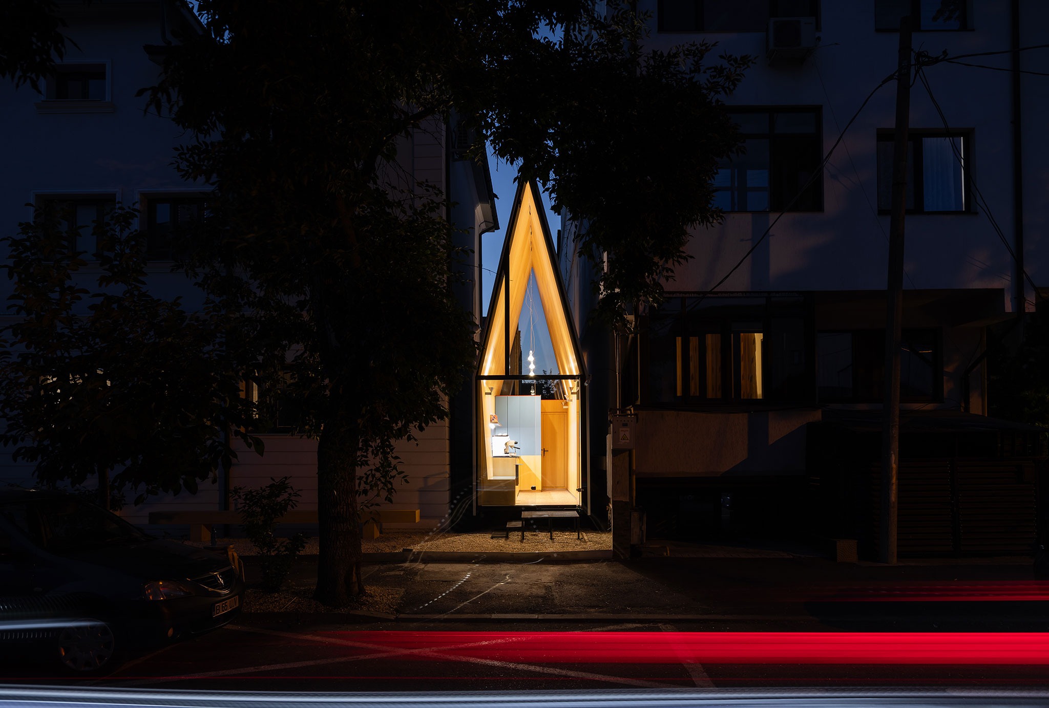 "The Chapel" by Vinklu. Photograph by Vlad Patru.