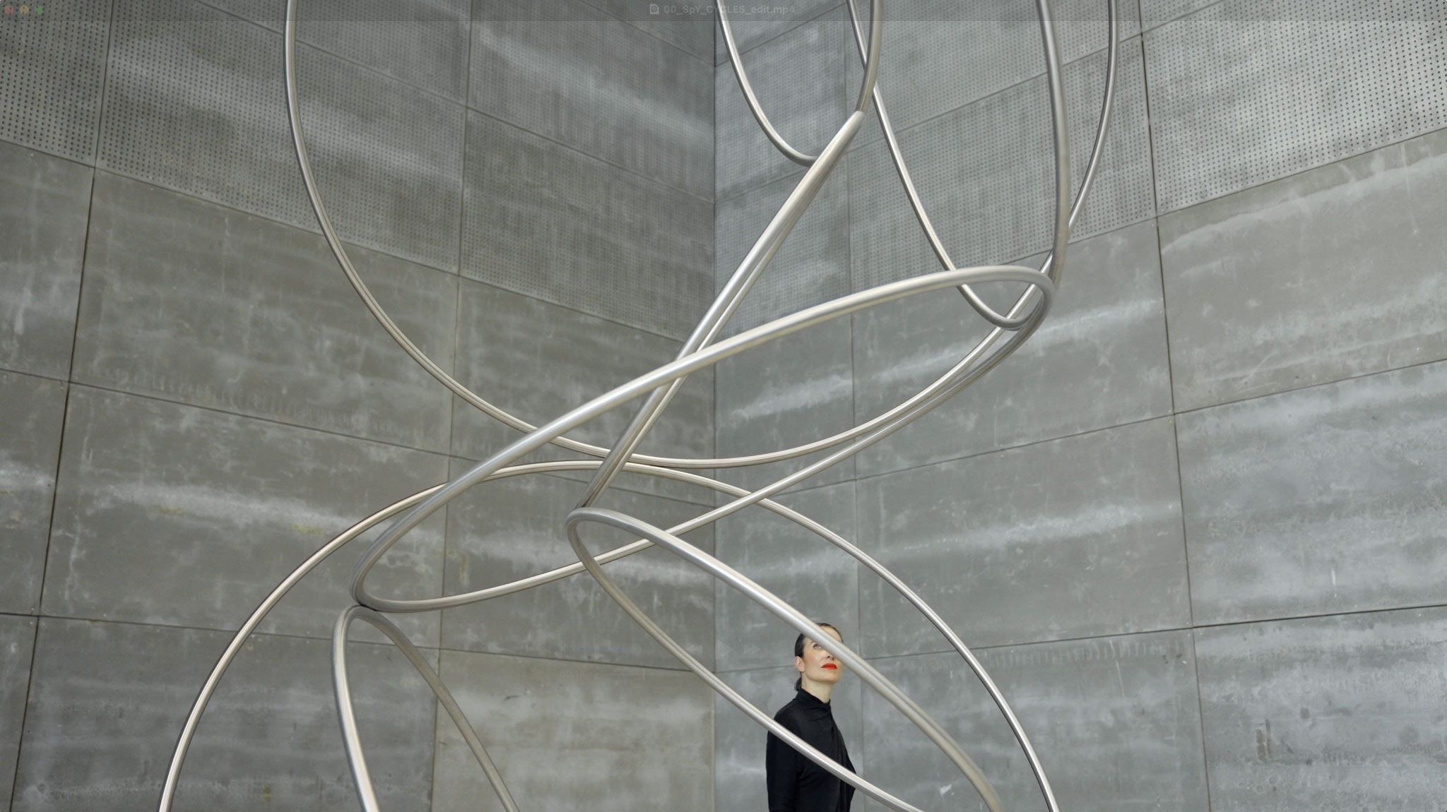 Cycles by SpY. Photograph by Rubén P. Bescós