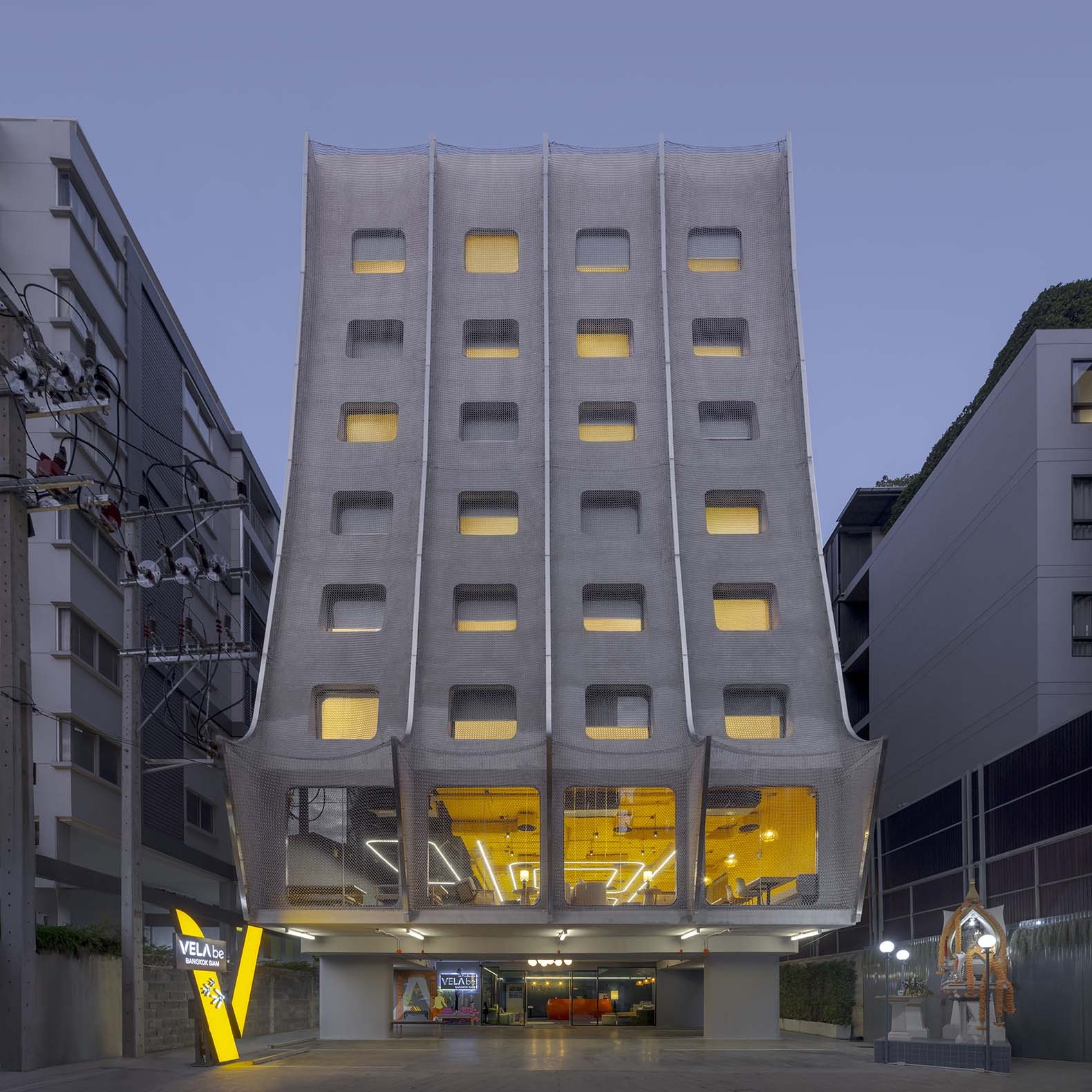 Vela be Siam hotel by ASWA. Photograph by Soopakorn Srisakul. Vela be Siam hotel by ASWA. Photograph by Soopakorn Srisakul.