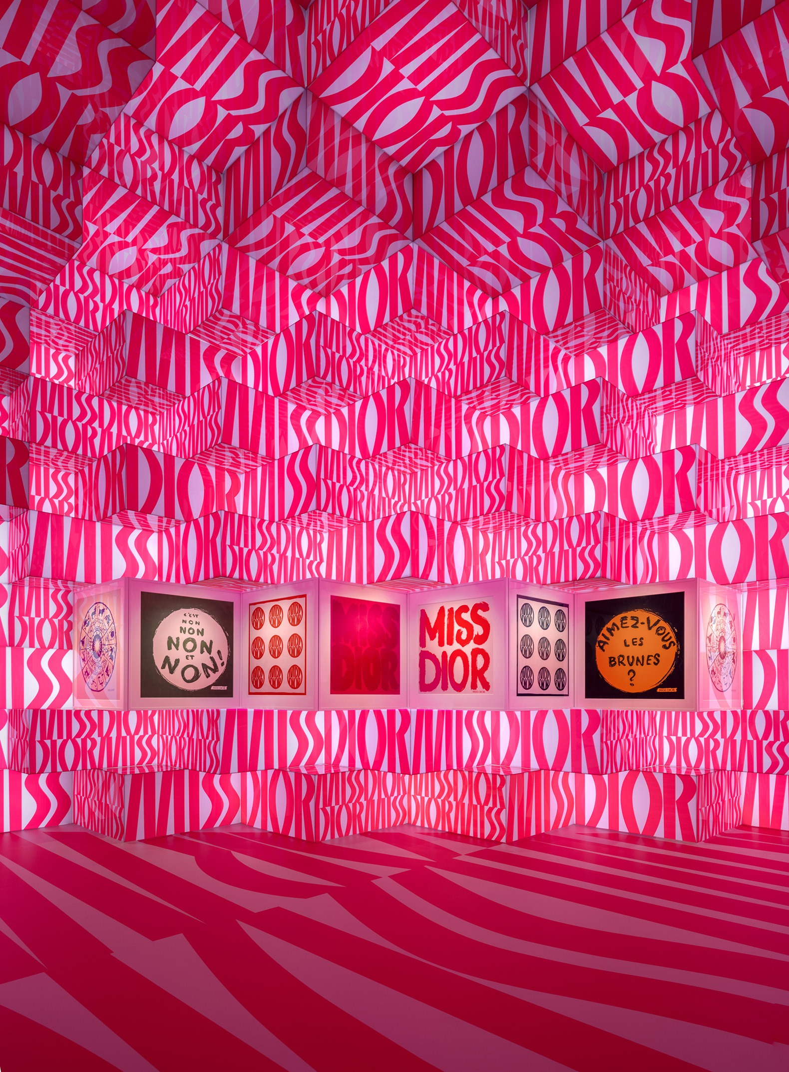 “Miss Dior: Stories of a Miss”, by OMA/ Shohei Shigematsu. Photograph courtesy by OMA, Dior.