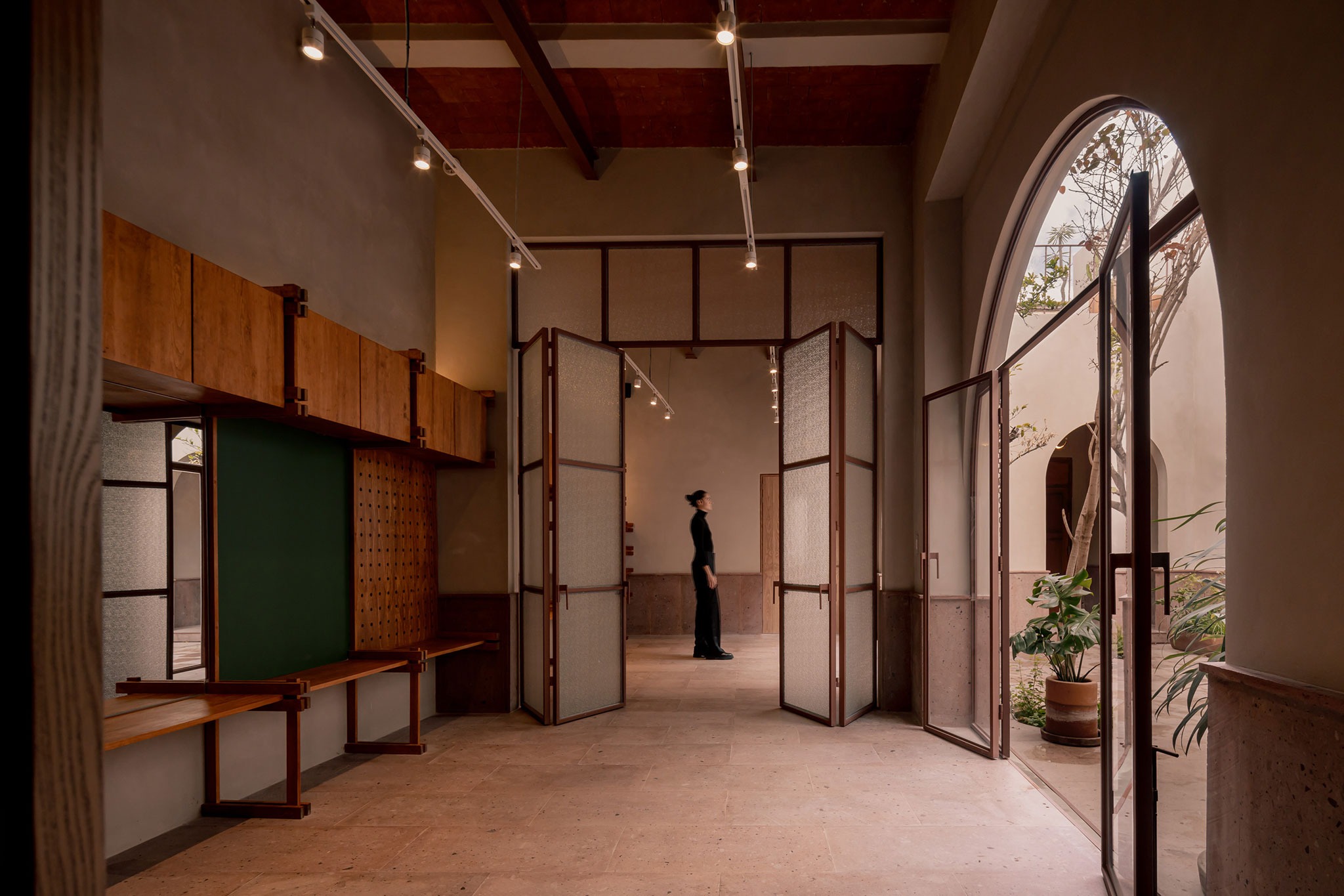 LGBTQ Community Center + “Casa de Rubén” by Intersticial Arquitectura. Photograph by Ariadna Polo.