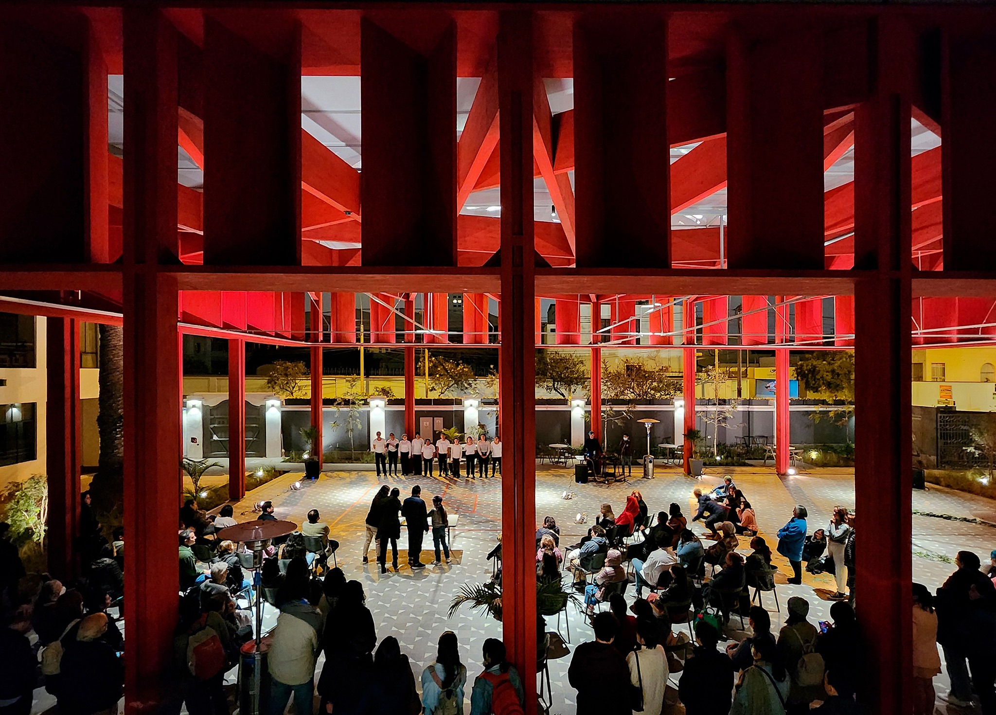 «Espacio Libertad», Alianza Francesa de Miraflores por K+M. Fotografía por Renzo Rebagliati.