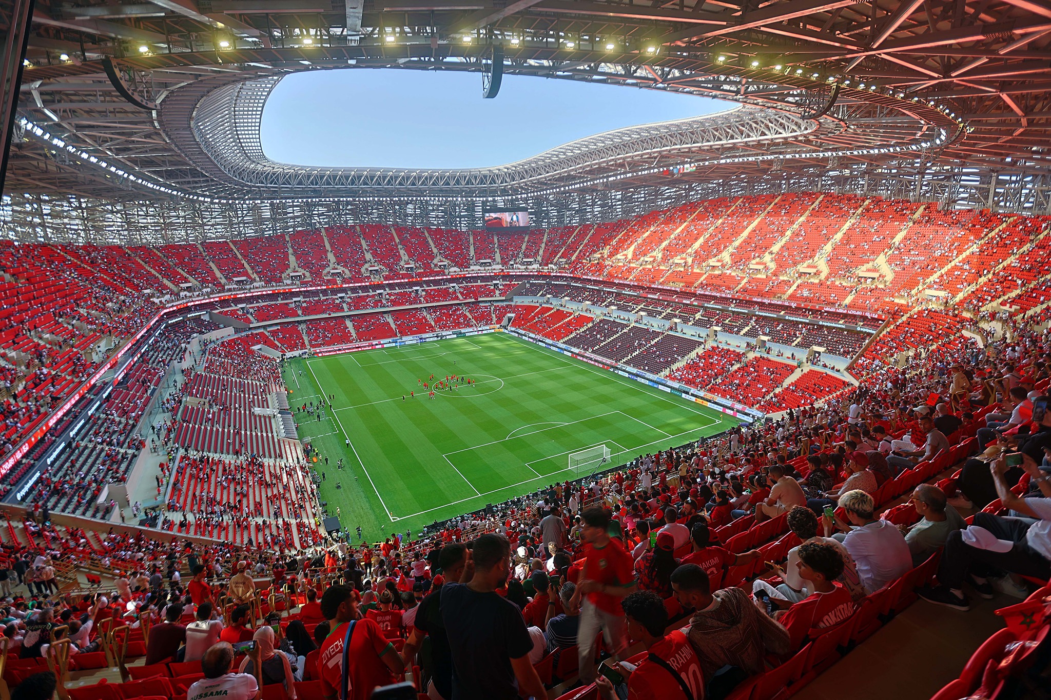 Estadio Príncipe Moulay Abdellah por Populous. Fotografía cortesía de Populous