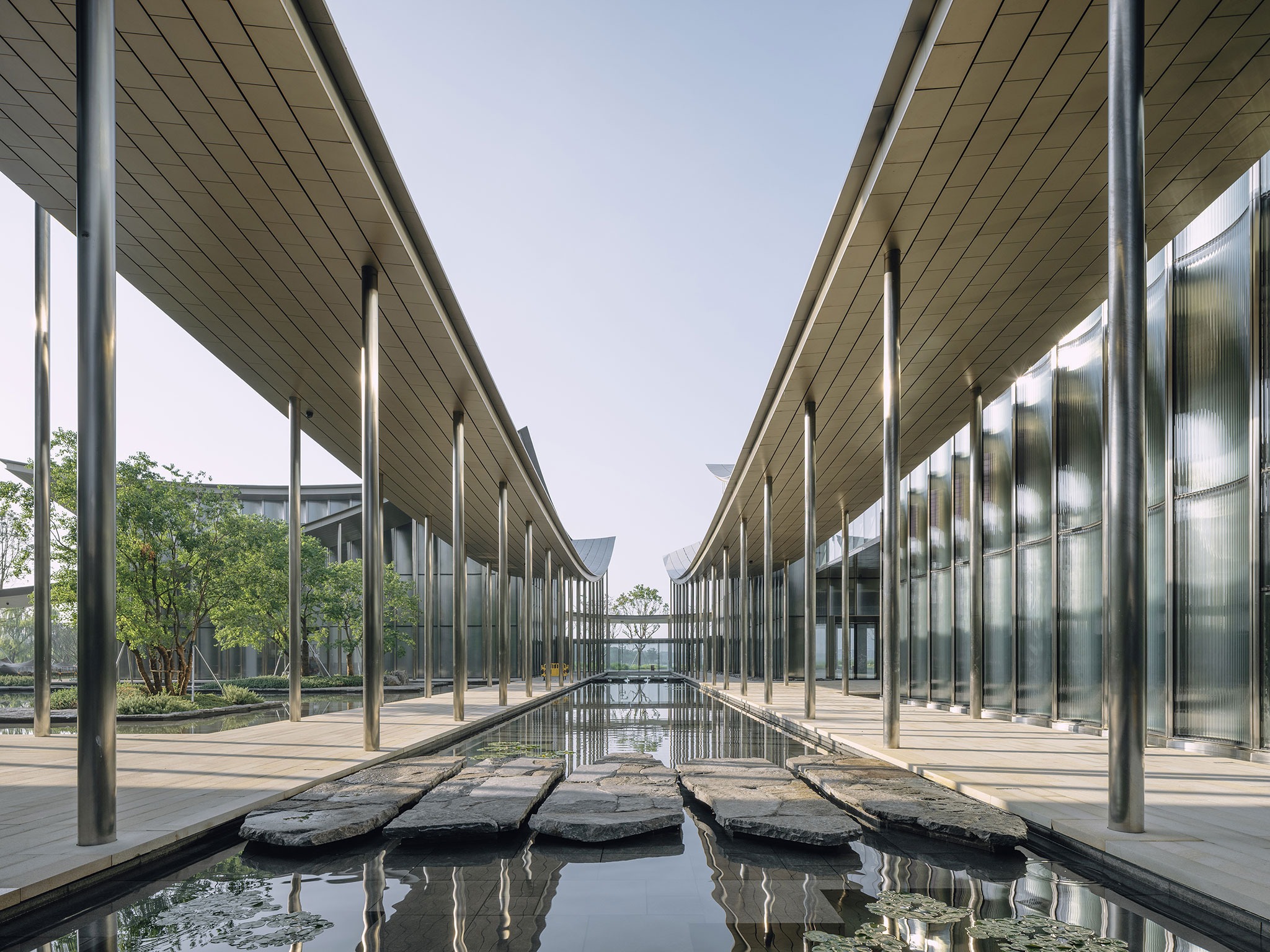 Museo de Arte Contemporáneo de Suzhou por BIG. Fotografía por Ye Jianyuan.