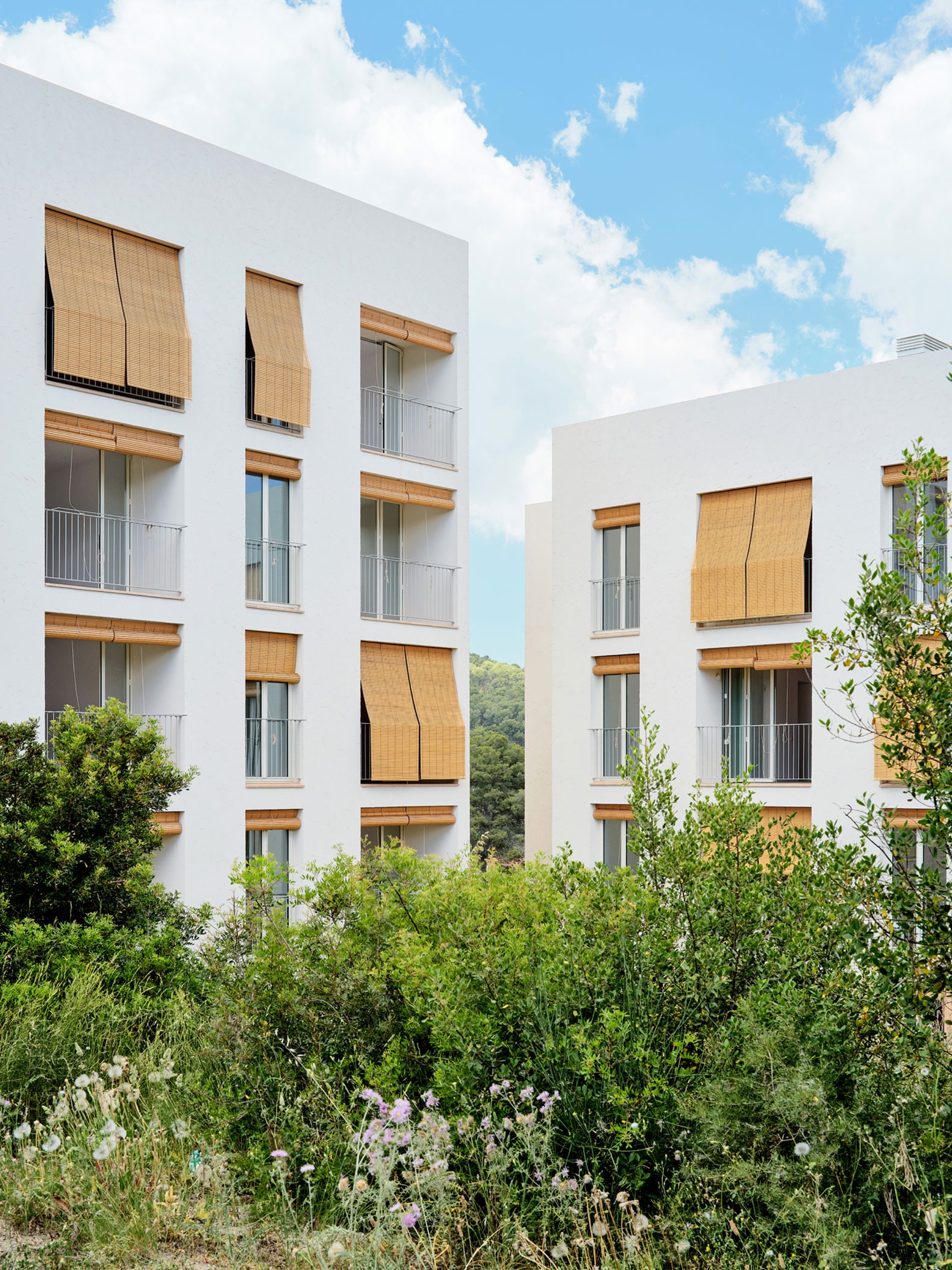 Sustainability and spatial quality. 72 Social Housing in Castelldefels by Carles Enrich Studio. Photograph by Adrià Goula.