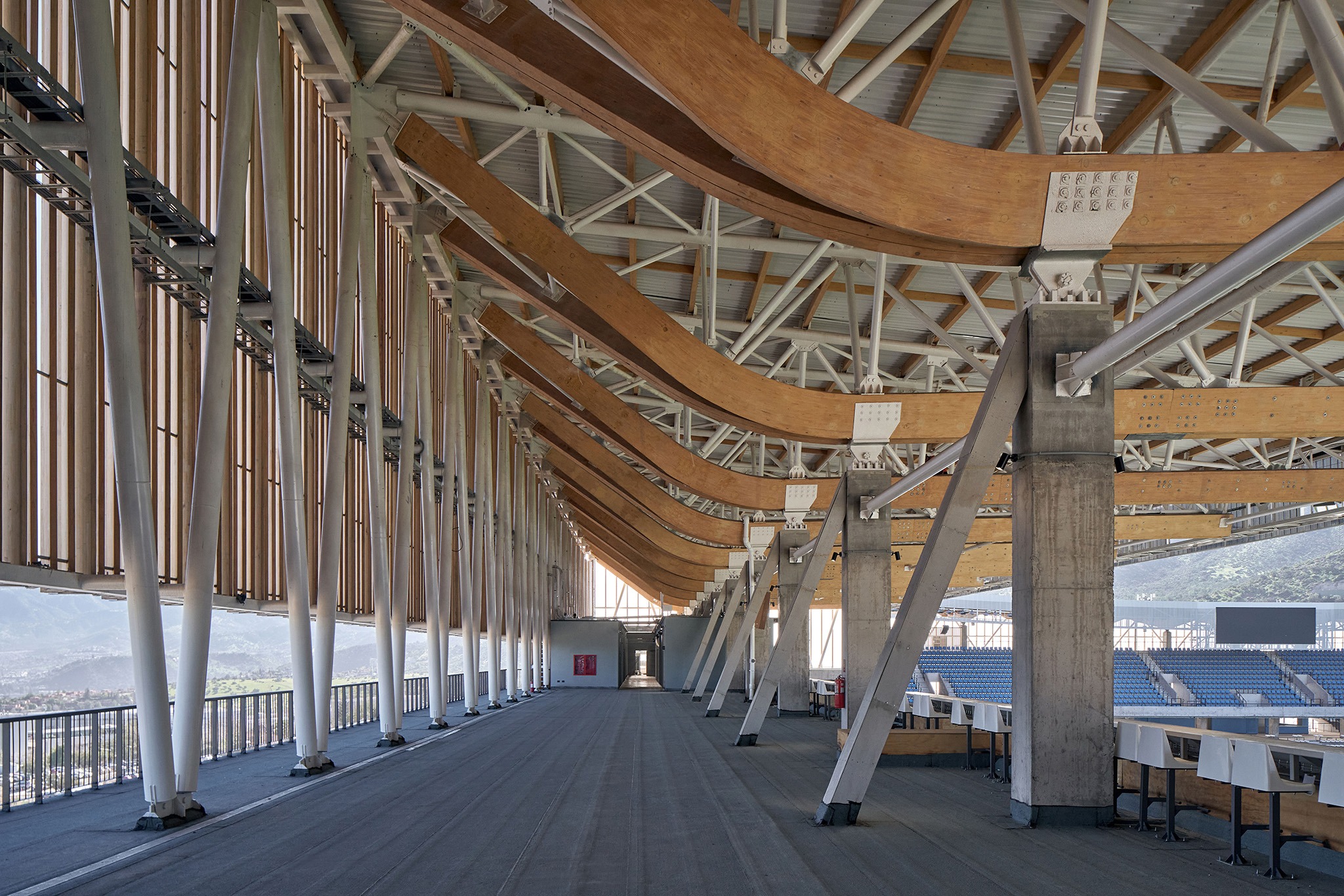 Modernization Project of Universidad Católica Stadium by IDOM. Photograph by Cristóbal Palma.