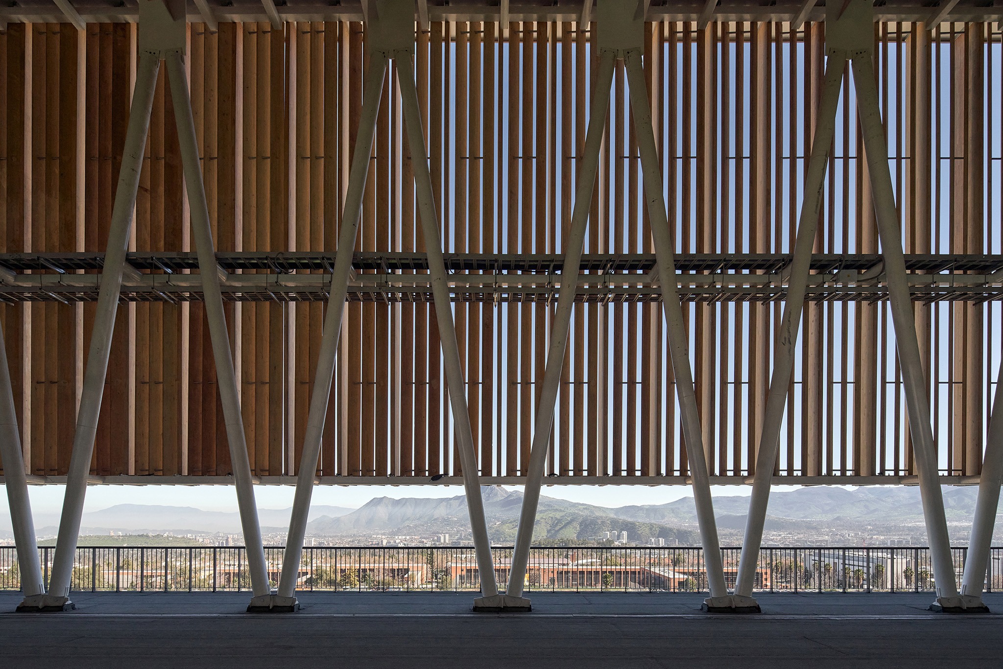 Proyecto de Modernización del Estadio de Universidad Católica por IDOM. Fotografía por Cristóbal Palma.