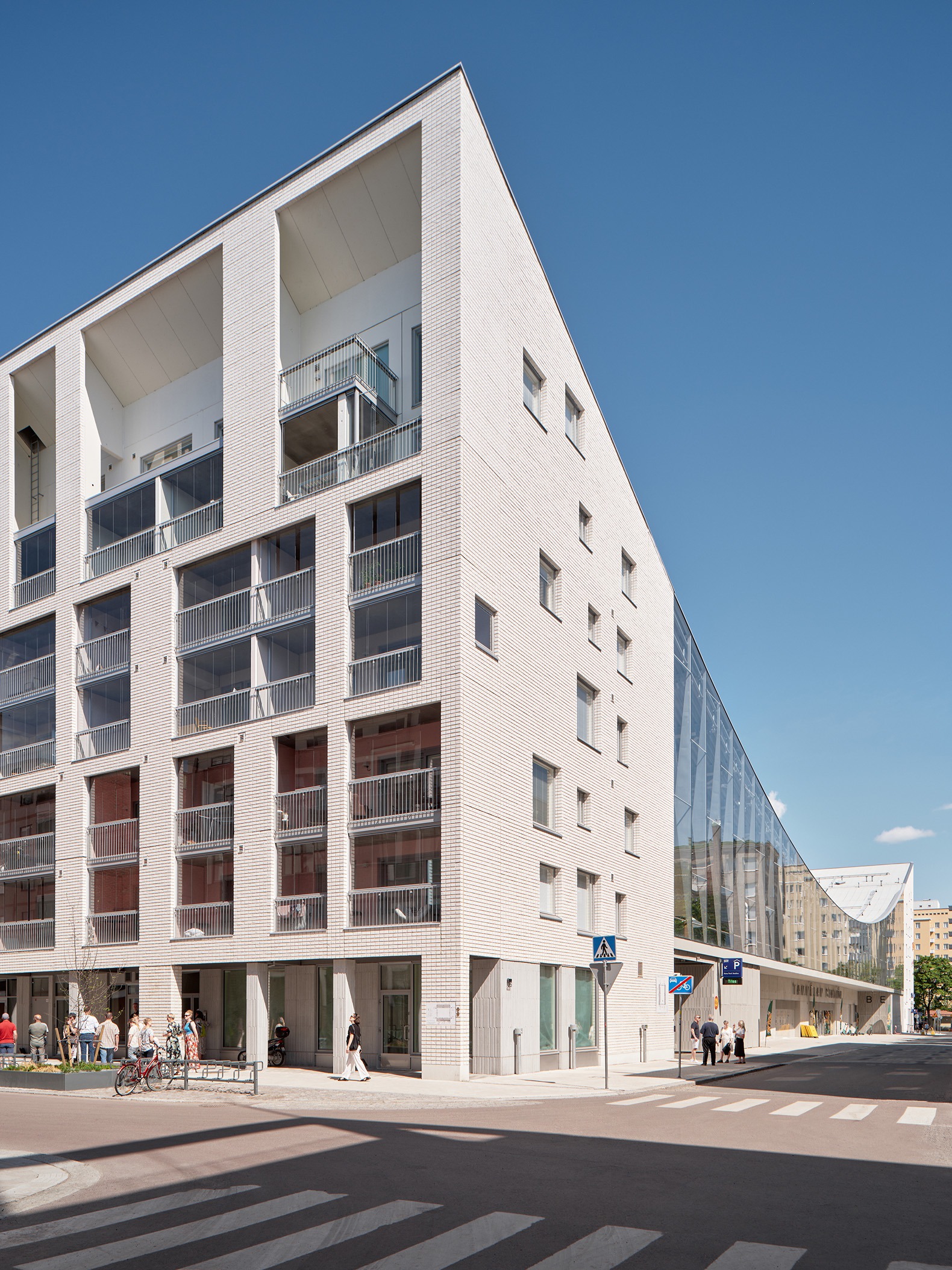 Tammela Stadium by JKMM Architects. Photograph by Tuomas Uusheimo.