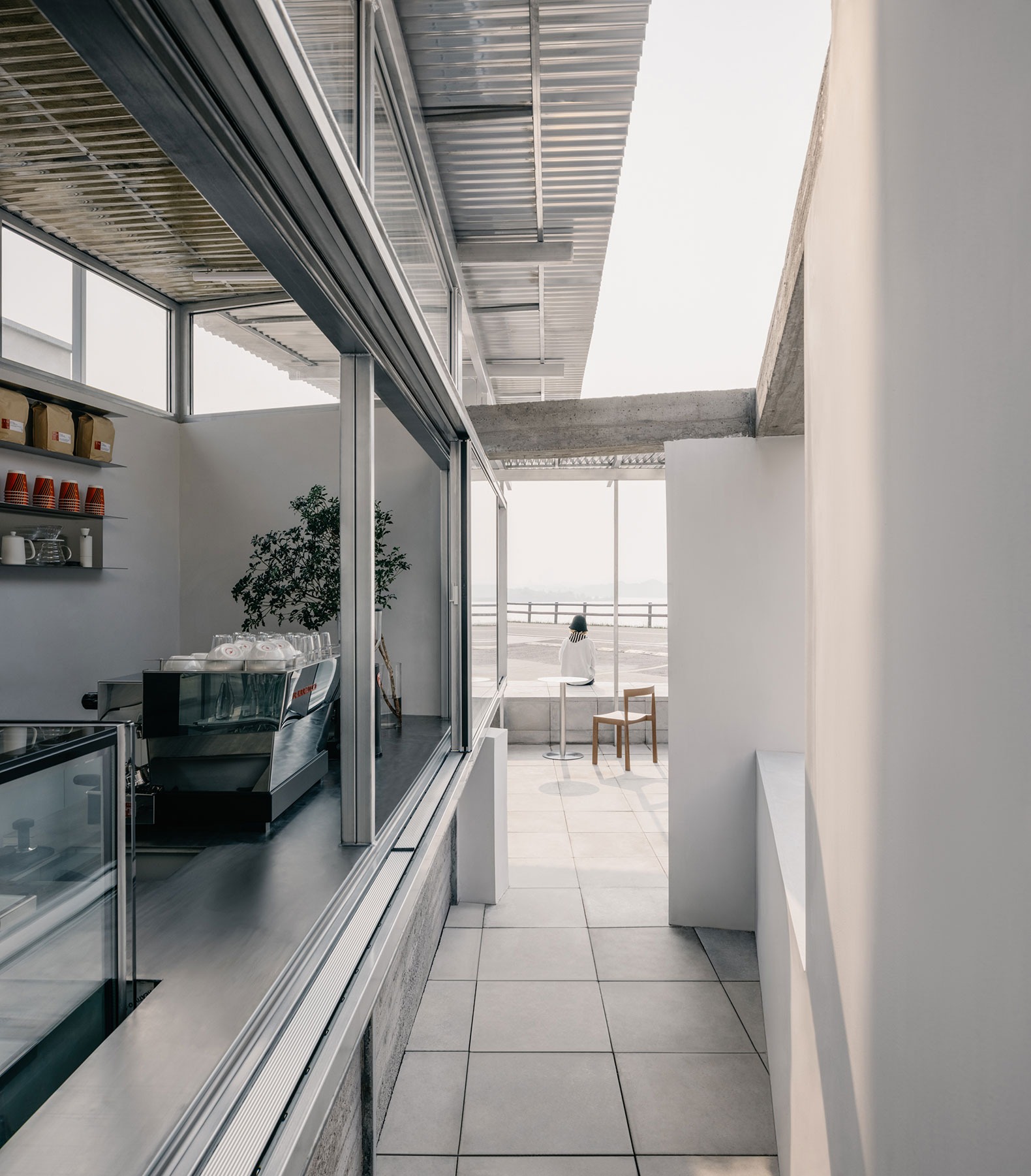 Centro de visitantes - Longyou / centro turístico por Atelier tao+c. Fotografía por Wen Studio.