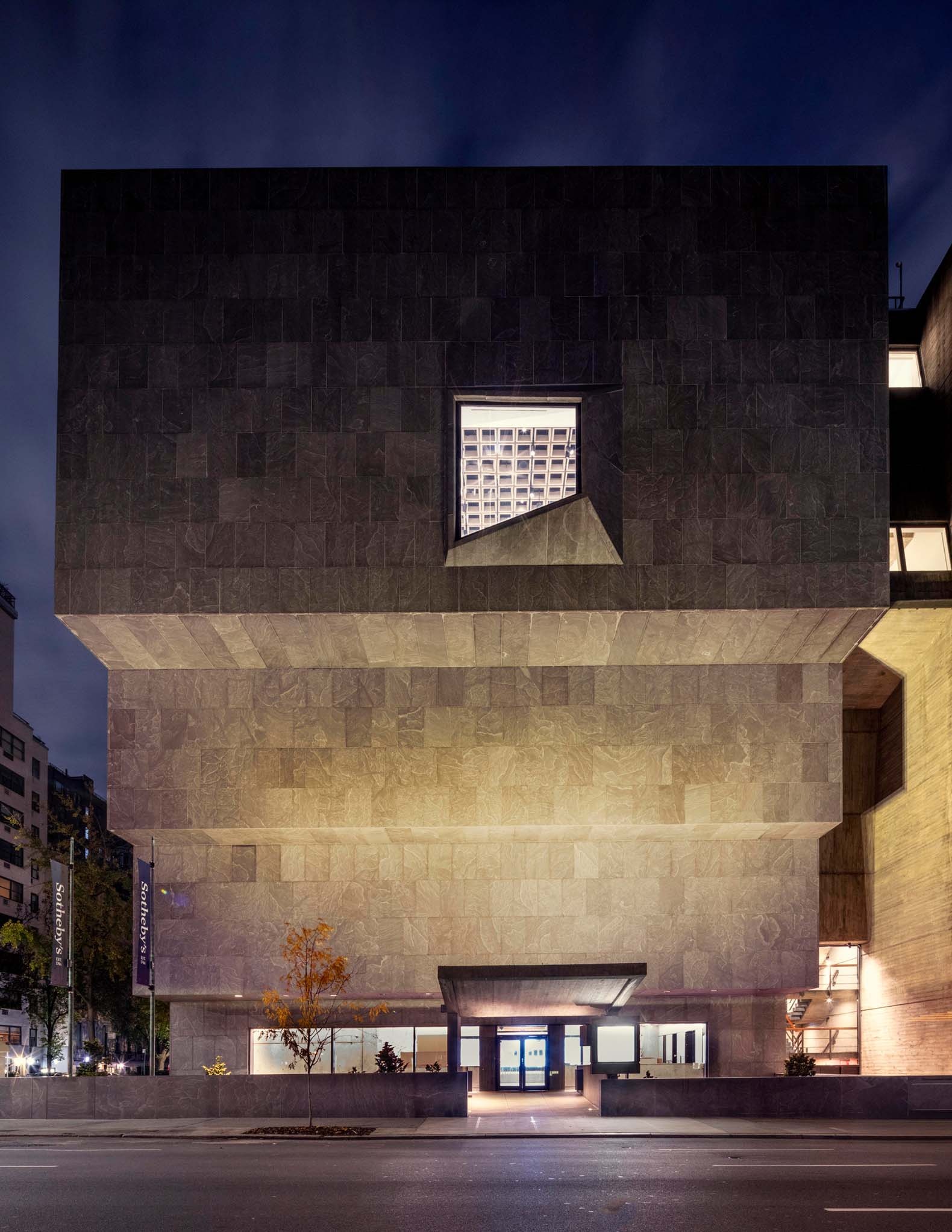 Sotheby’s new global headquarters in the iconic Marcel Breuer building in New York.. Photography by Stefan Ruiz Courtesy of Sotheby’s.