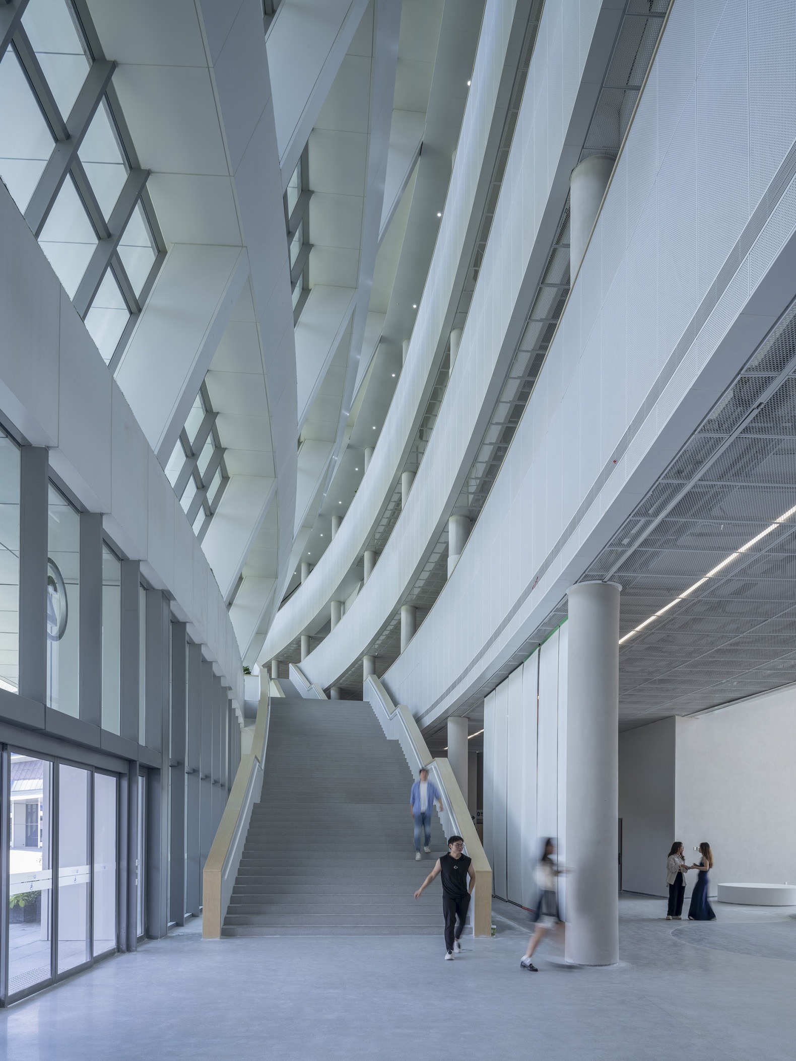 Academic Loop. Westlake University by HENN. Photograph by Tian Fangfang.