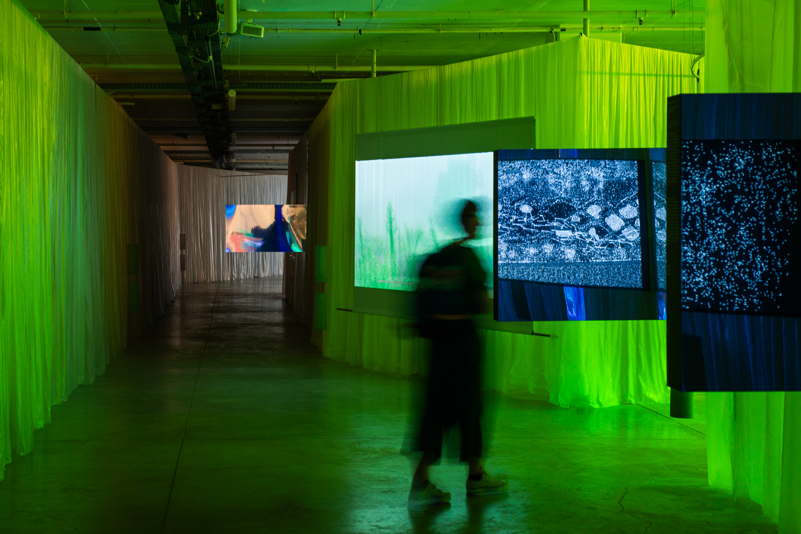 Exhibition LIGHTER. Lisbon Architecture Triennale. Photograph by Fiat Lux Experience. Image courtesy by the 7th Lisbon Architecture Triennial. 